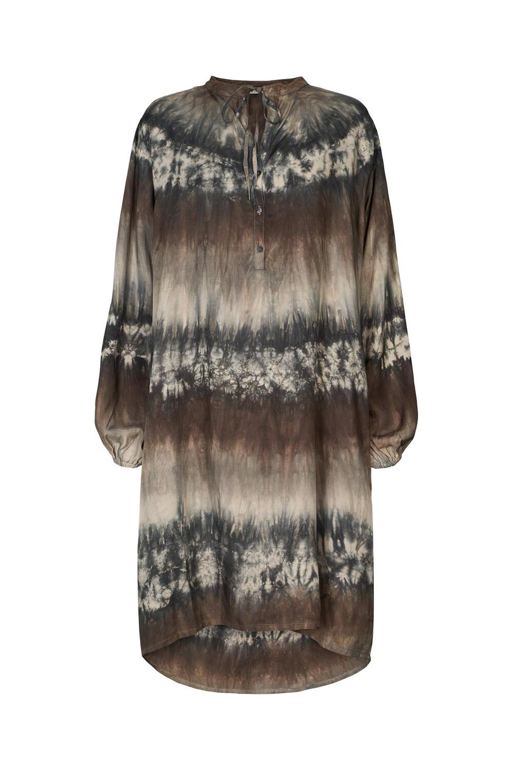 Irela midi kjole - Cement Combo