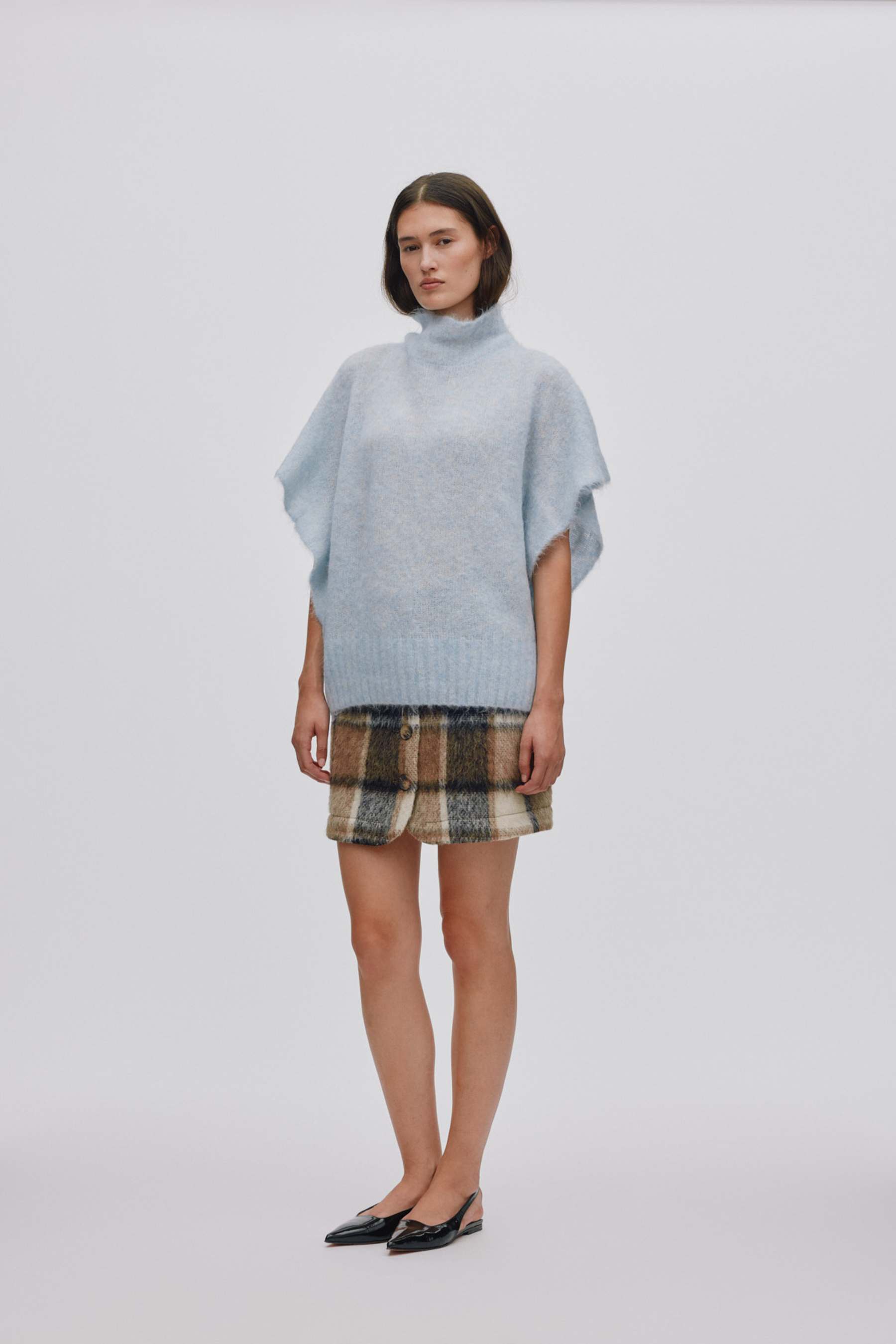 Asna Superlight Tunic striktrøje - Ice Blue