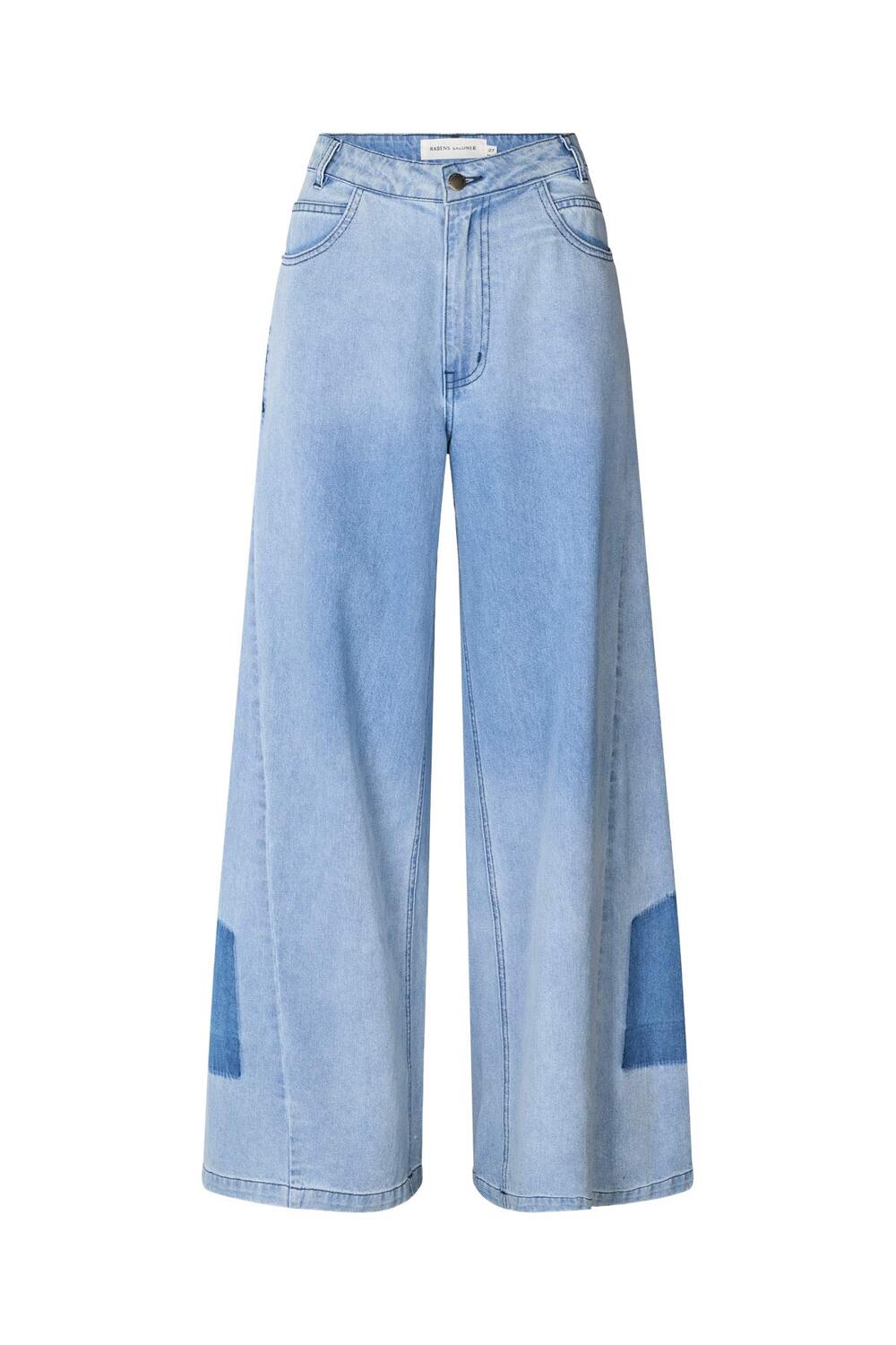 Lane Wide Leg jeans - Light Washed Denim