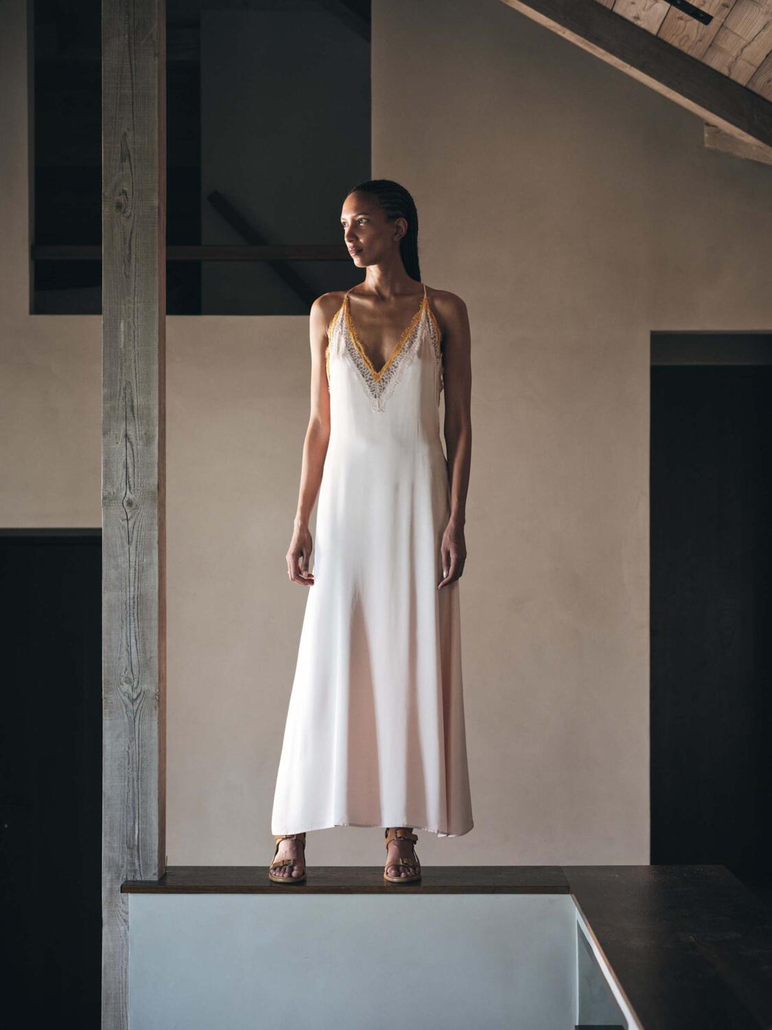 Chefirra kjole - Light Rose
