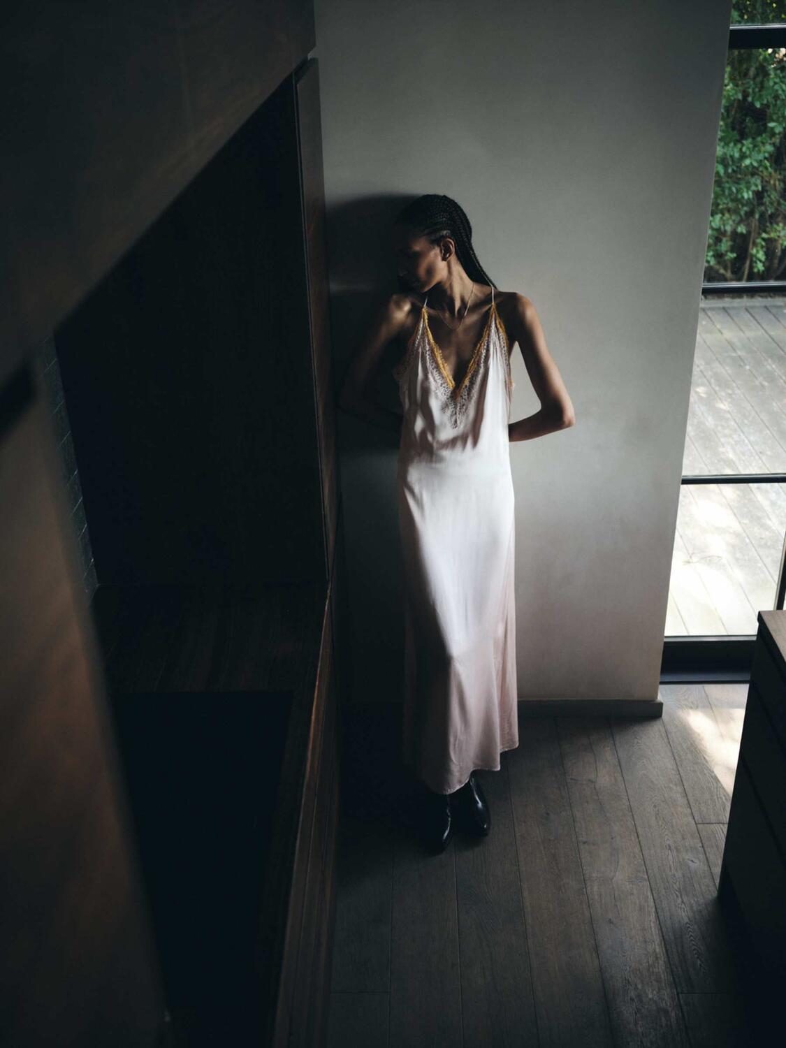 Chefirra kjole - Light Rose