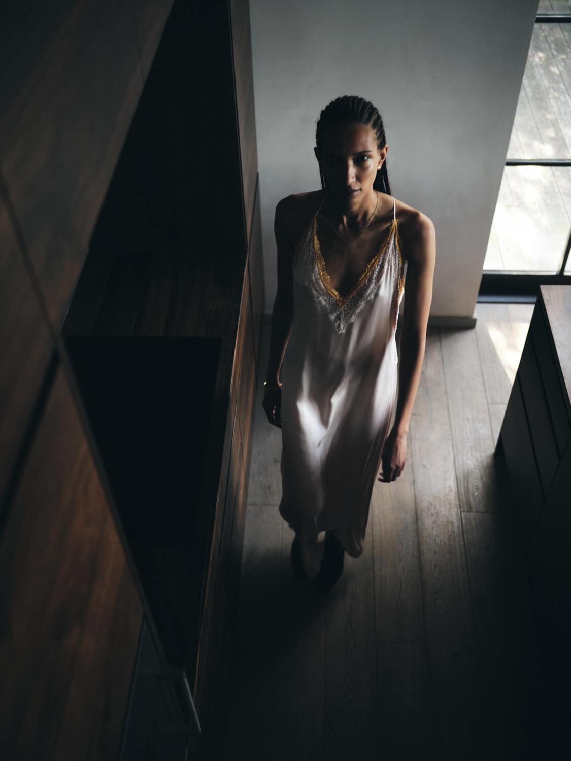 Chefirra kjole - Light Rose
