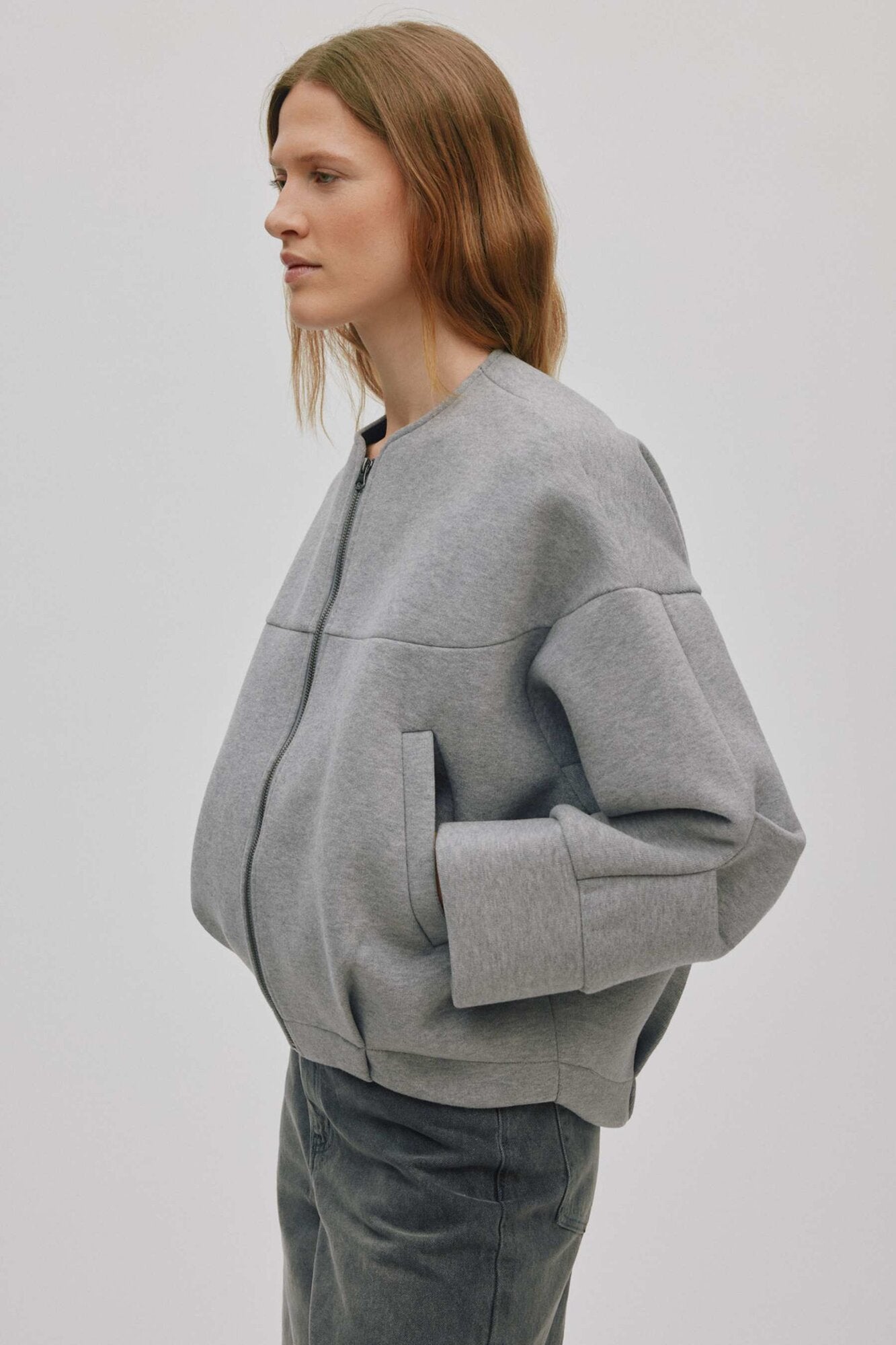 Glod jakke - Grey Melange