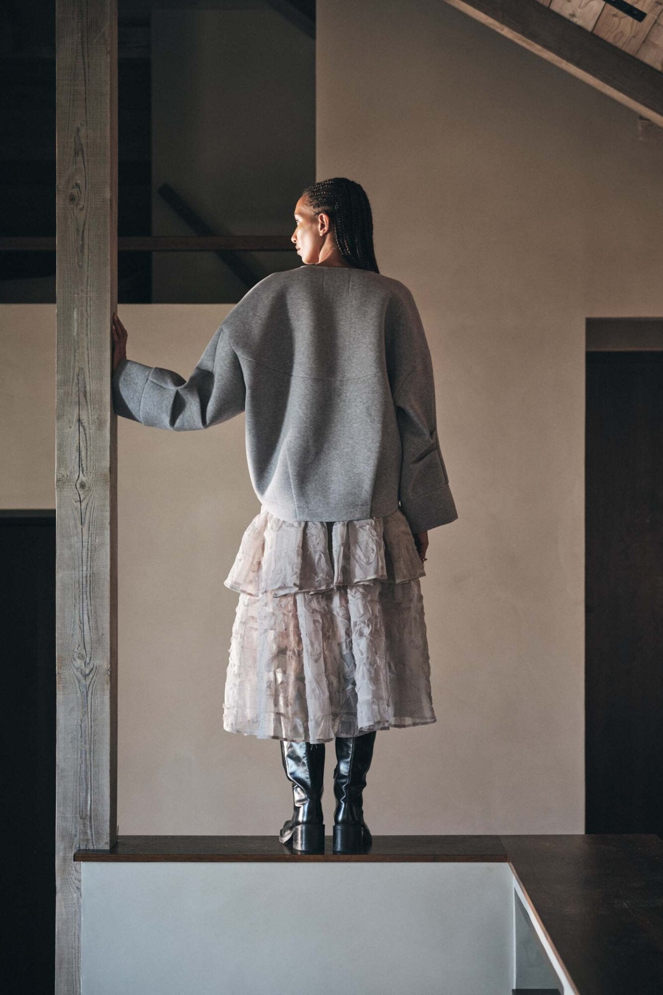 Glod jakke - Grey Melange