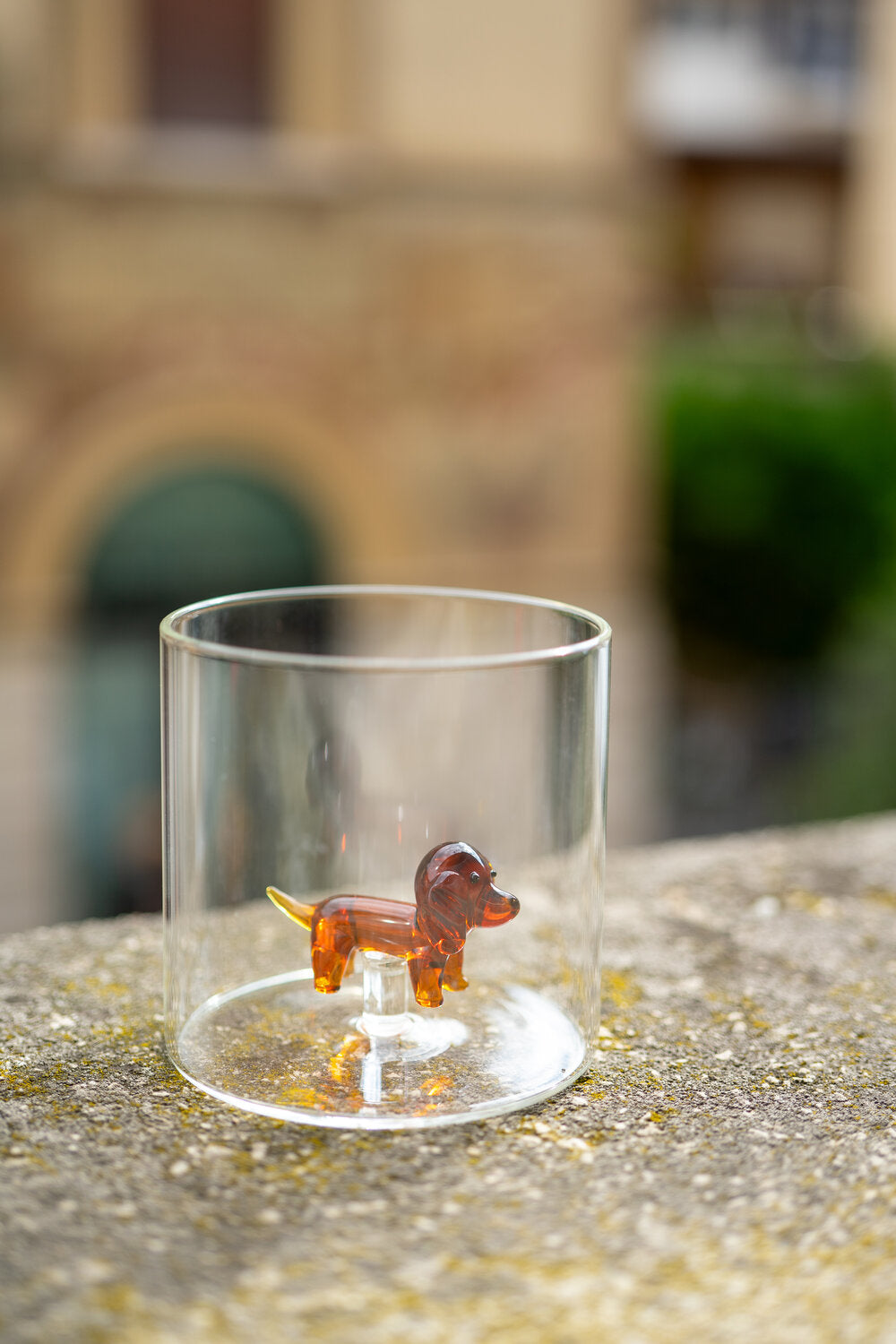 Borosilicate glas, Basset hund - 250 ml.