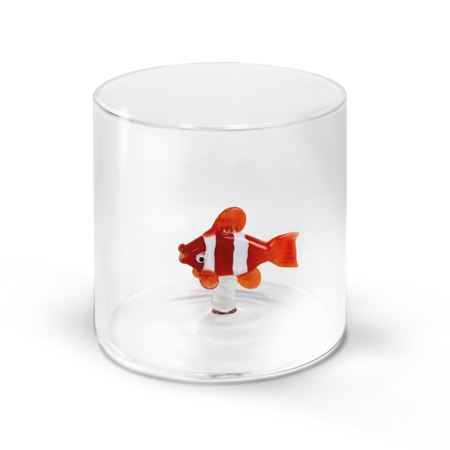 Borosilicate glas, Clown Fish - 250 ml.