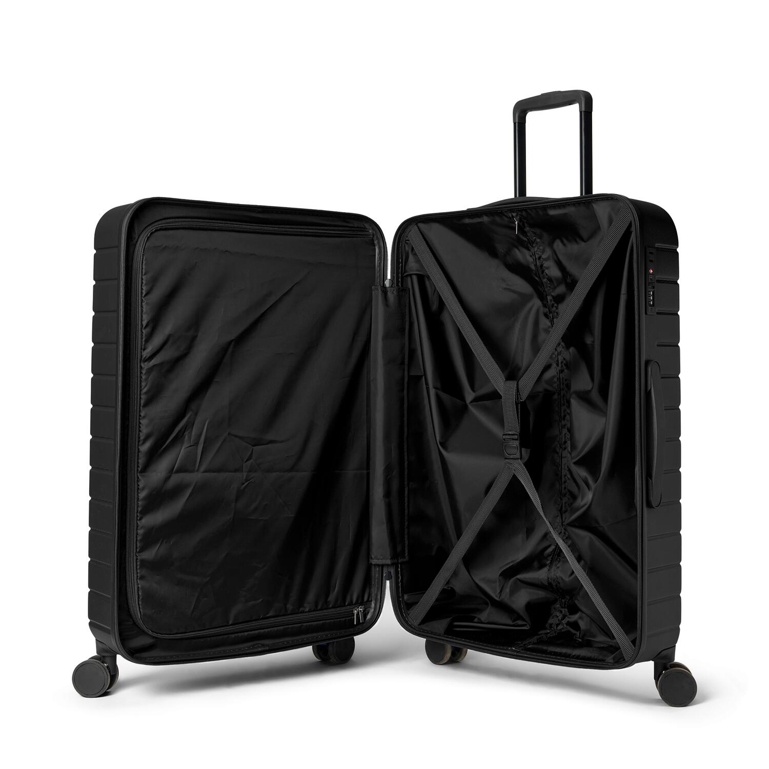 Tonal kuffert, sort - LHR 28