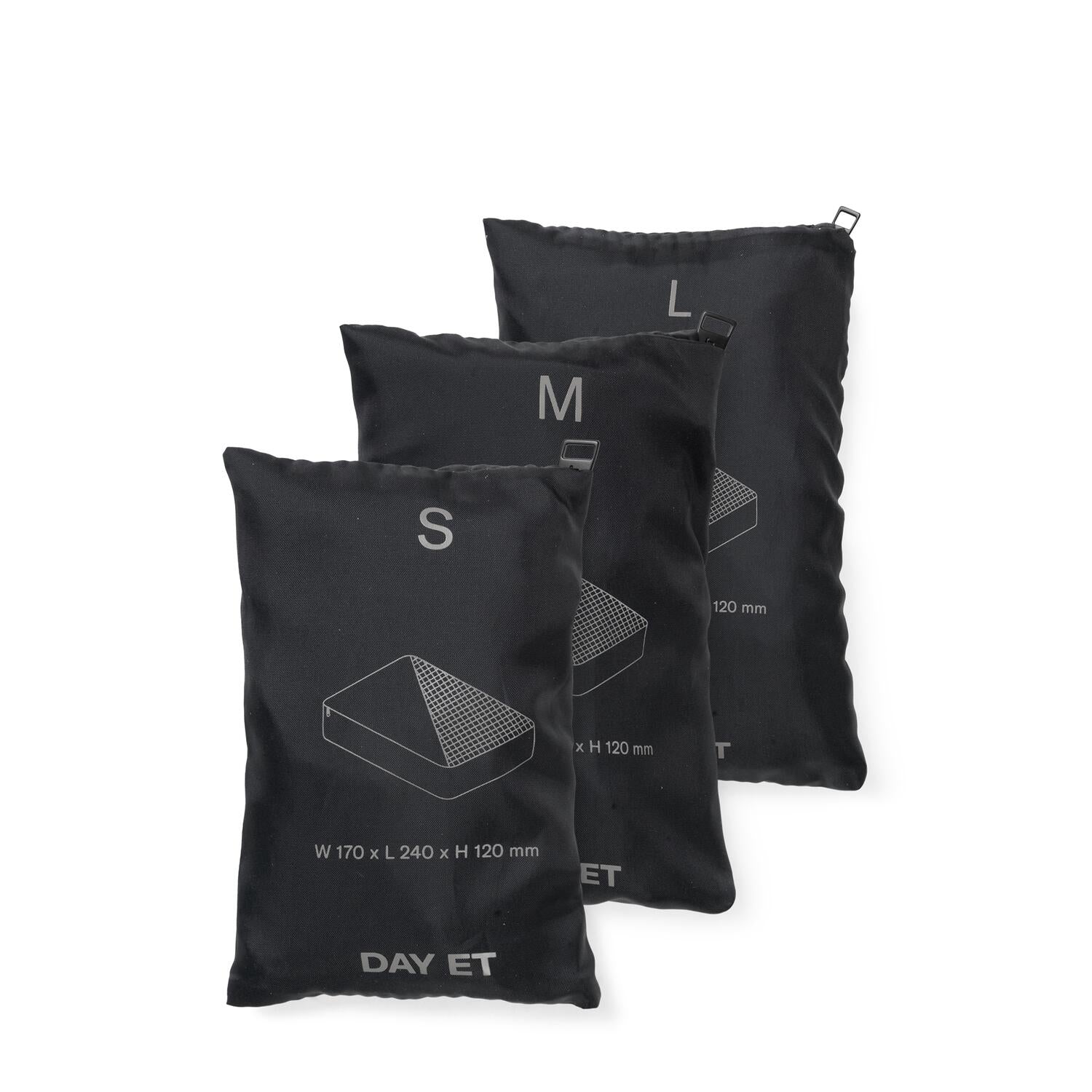 RE-Suitcase Packing sæt - 3 stk