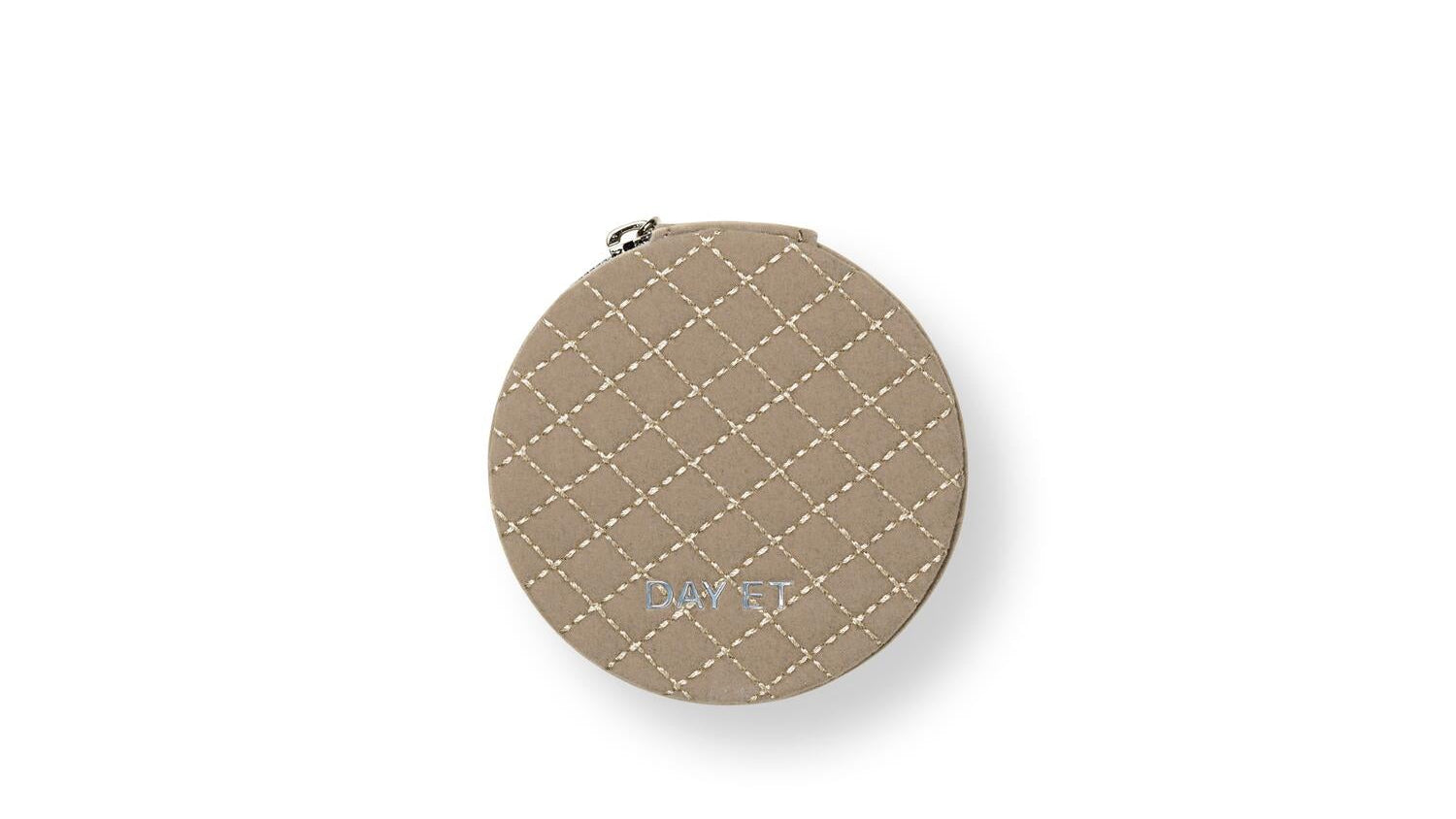 Z Q Zip Round smykkeskrin, Cobbelstone - Small