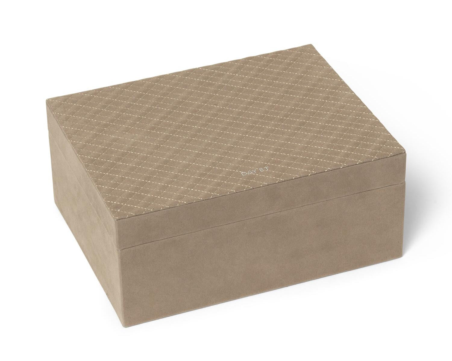 Z Q smykkeskrin, Cobbelstone - Large