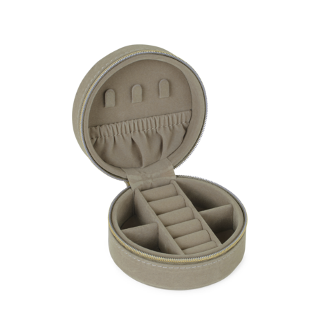 Z Zip Round smykkeskrin - Cobbelstone