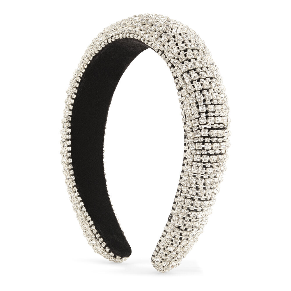 Party hårbøjle - sølv