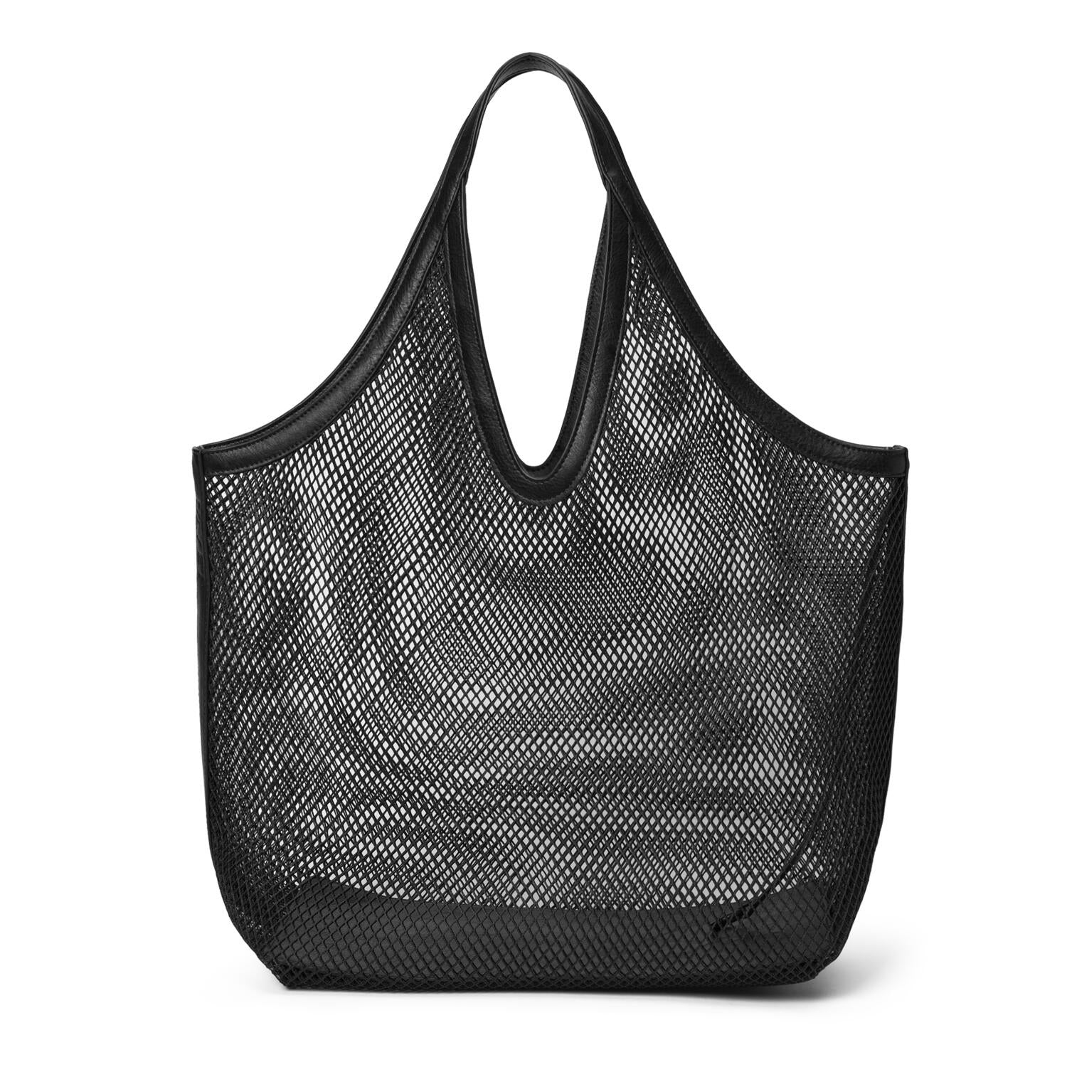 Signature Mesh Icon Tote taske - sort
