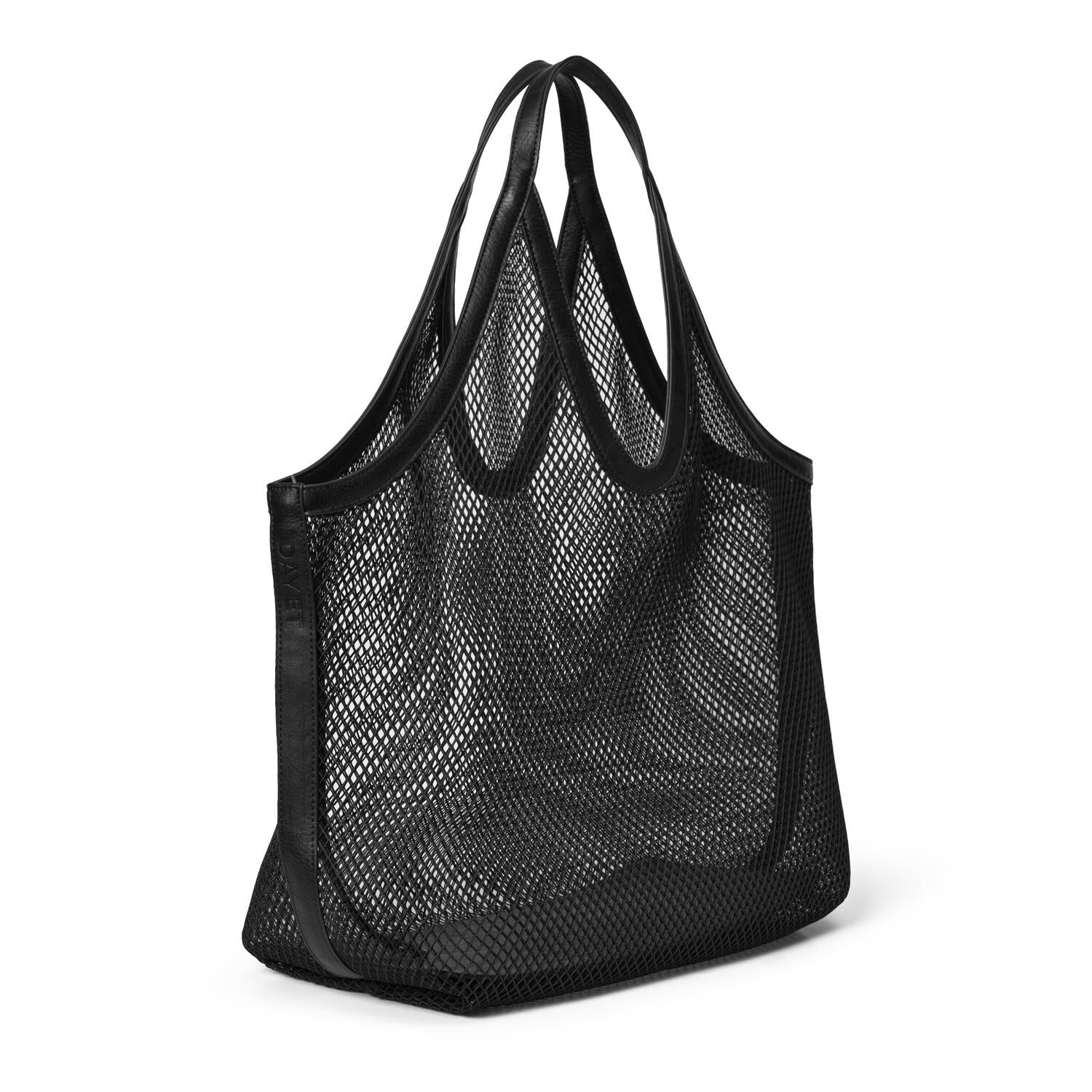 Signature Mesh Icon Tote taske - sort