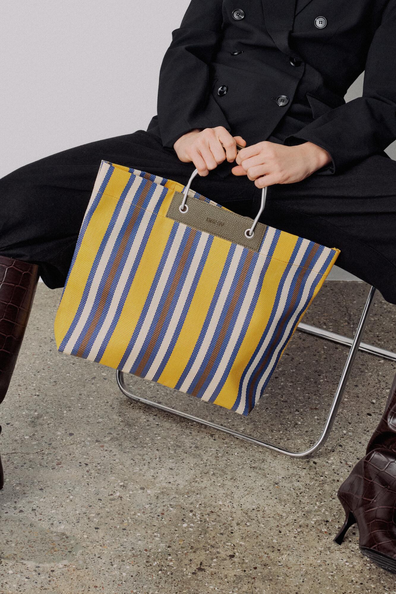 Mesh shopper - Old Gold Yellow