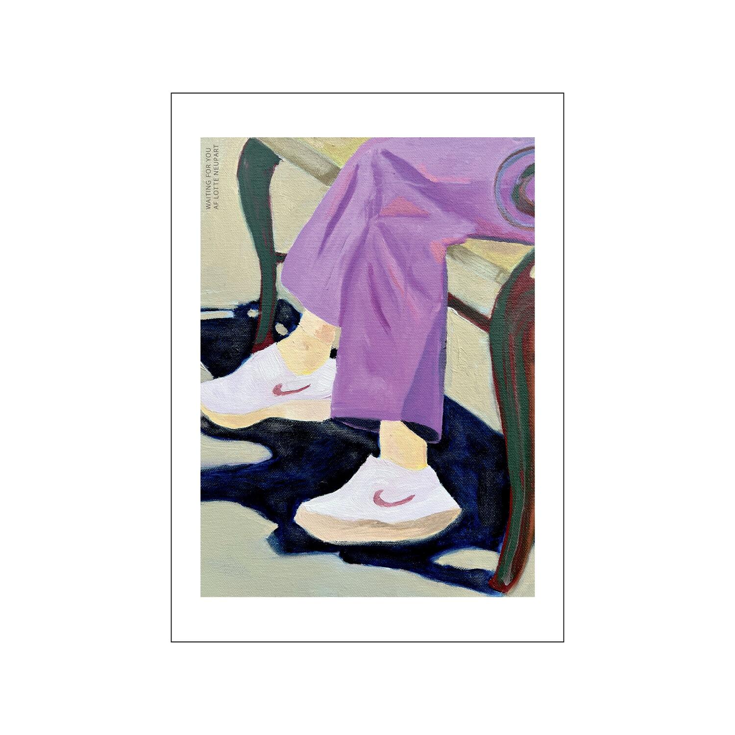 Waiting for You plakat - 30 x 40 cm