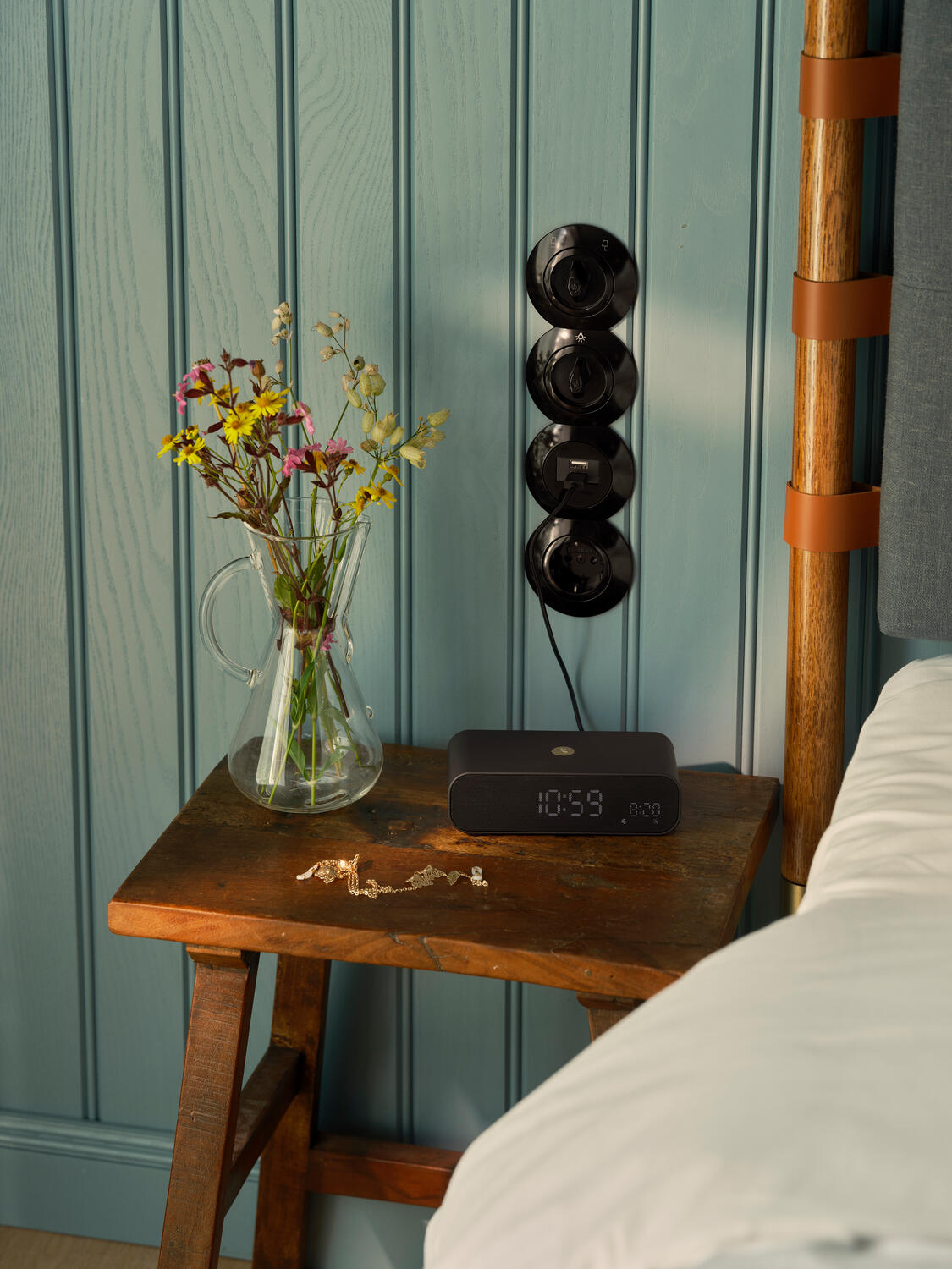 Wakie vækkeur - sort