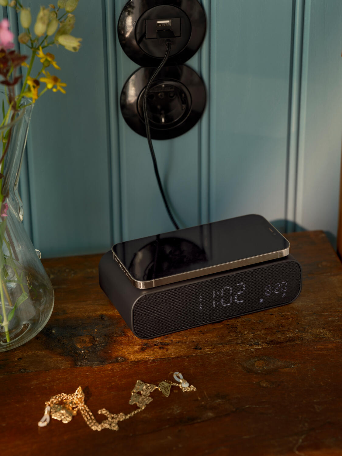 Wakie vækkeur - sort