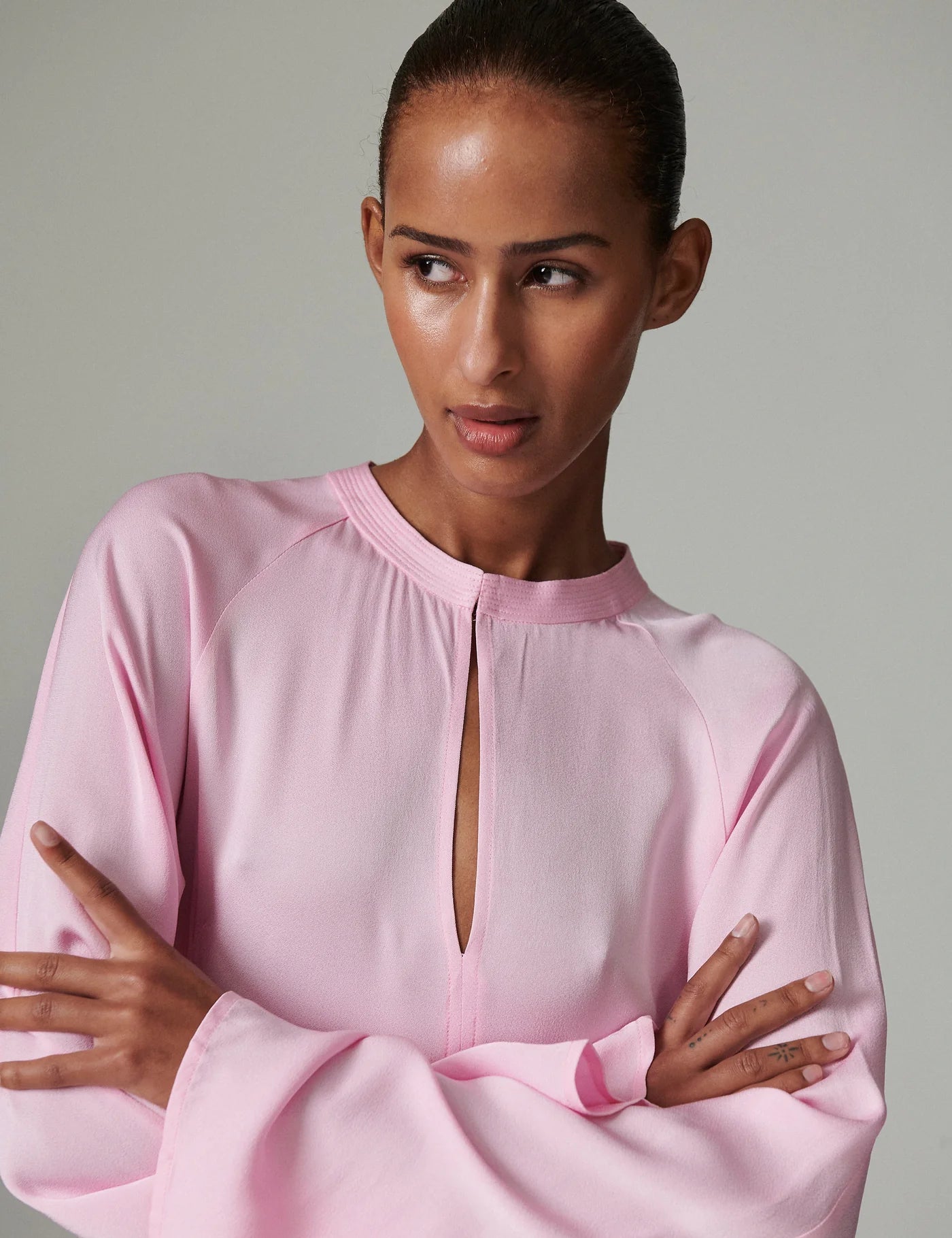 Walker Matte Crepe kjole - Pink Lady