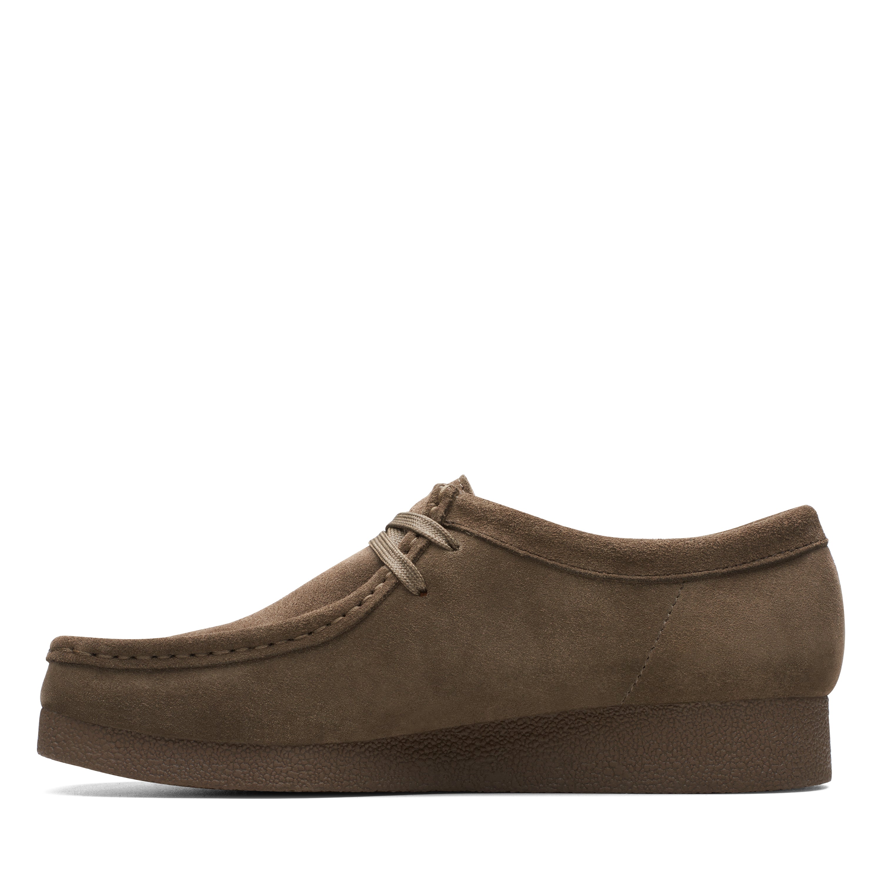 Wallabee Evosh ruskind sko - Olive Suede