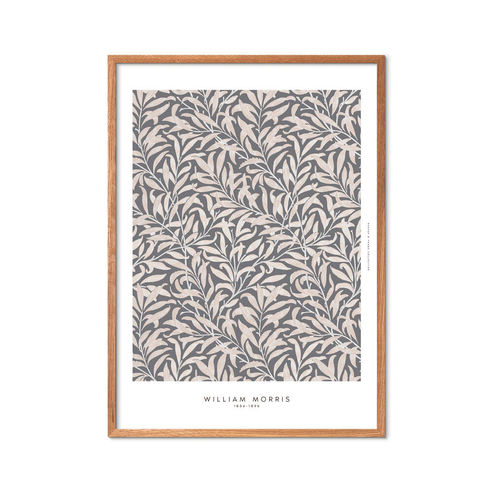 Nature Dust plakat, grå - 50x70 cm