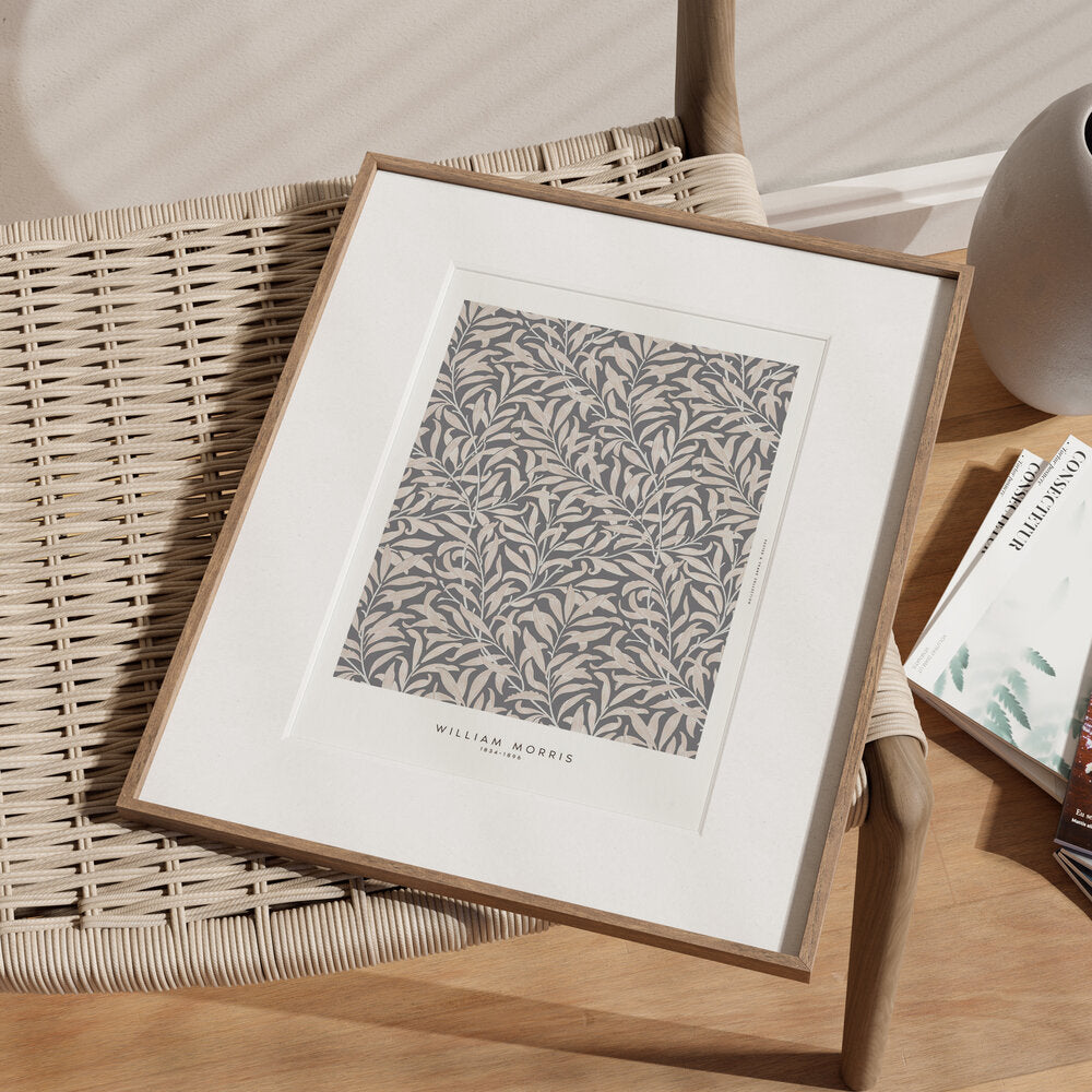 Nature Dust plakat, grå - 50x70 cm