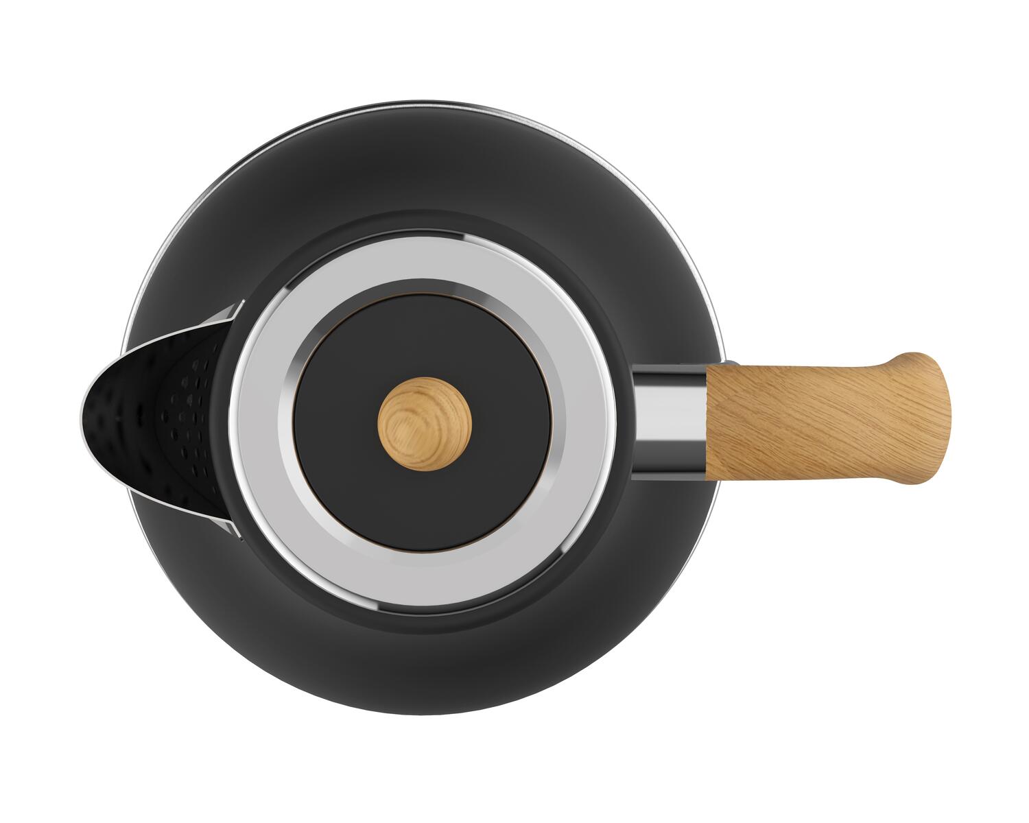 Premium Wood elkedel - sort
