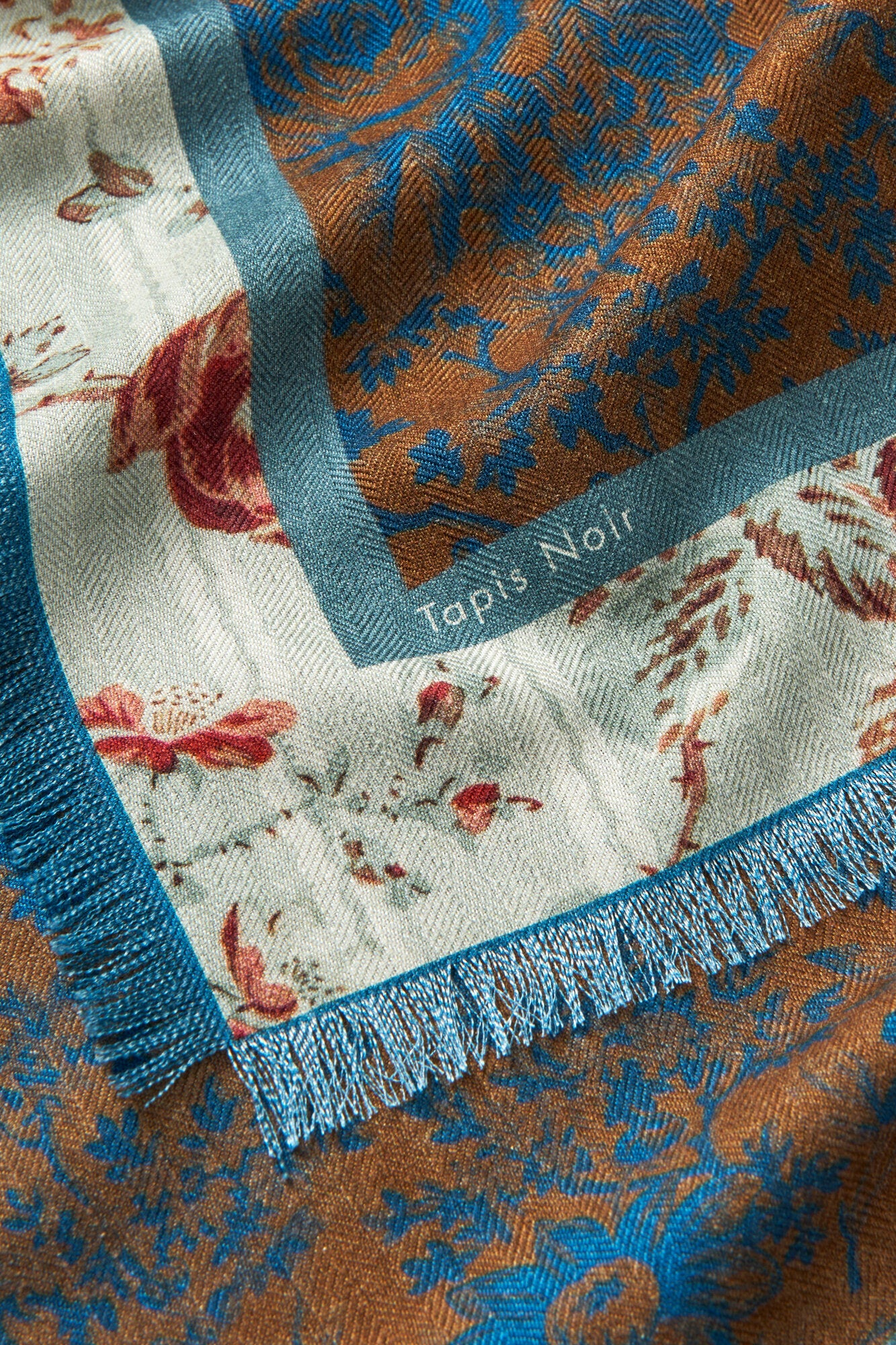 Wool Small Gigi tørklæde – Brun