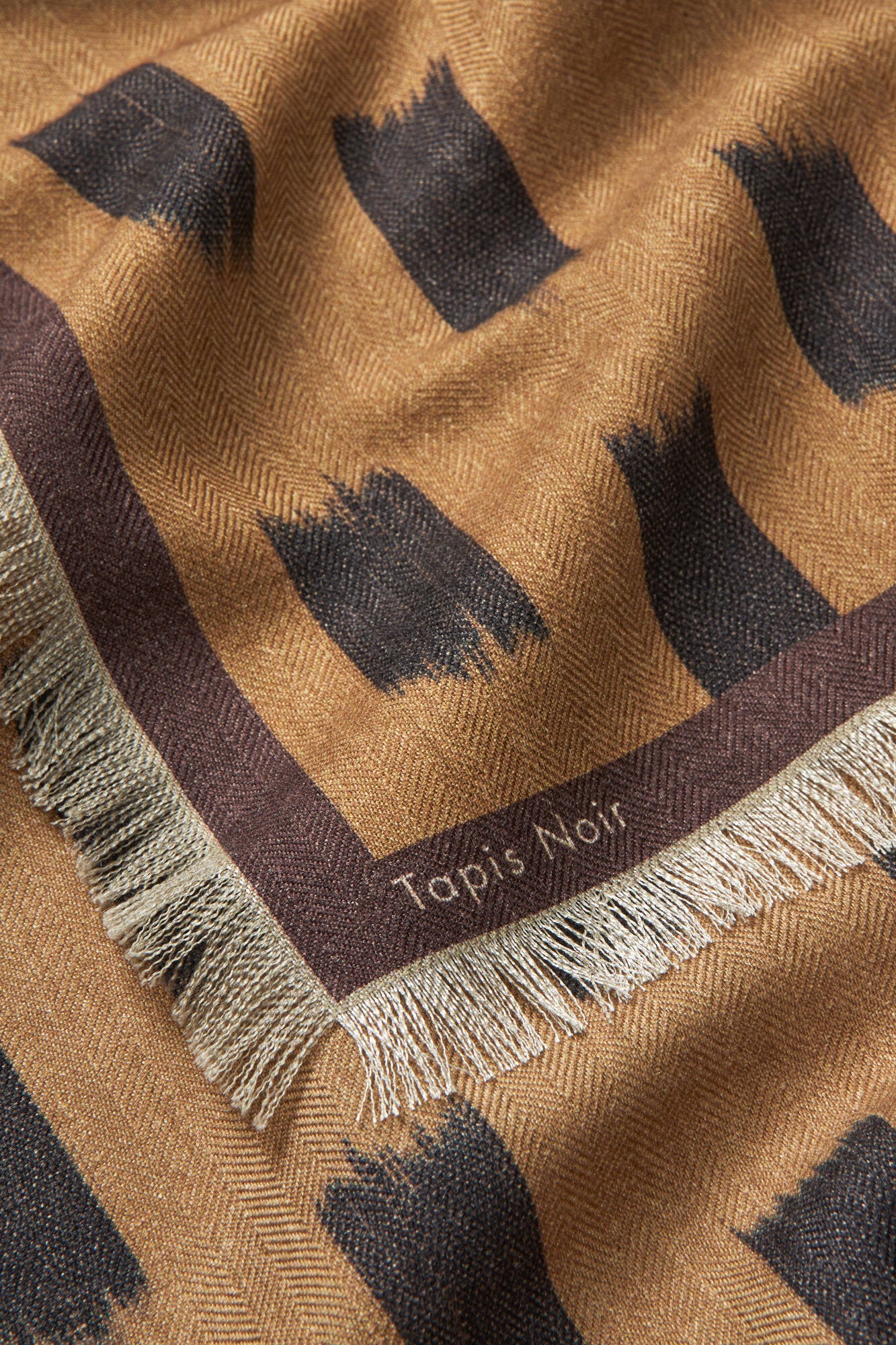 Wool Small Gwen tørklæde – Beige