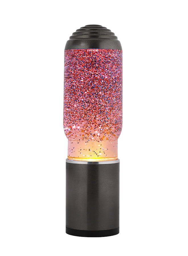 Lava lampe - sort/glitter