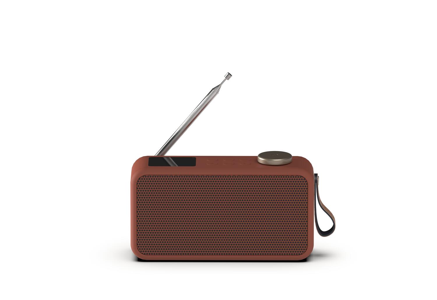 aTUNE 2 radio - terracotta