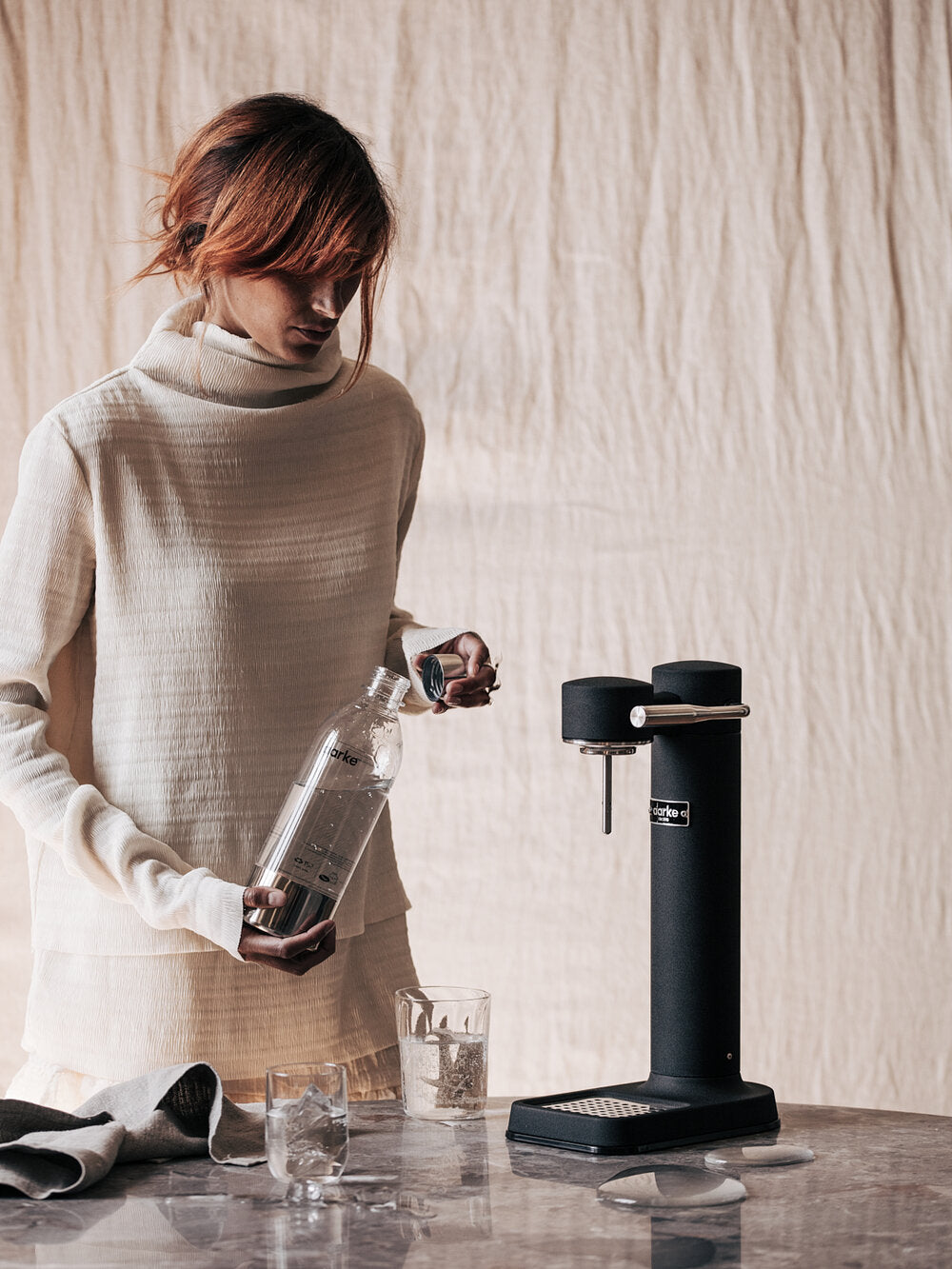 Carbonator 3 sodavandsmaskine - sort