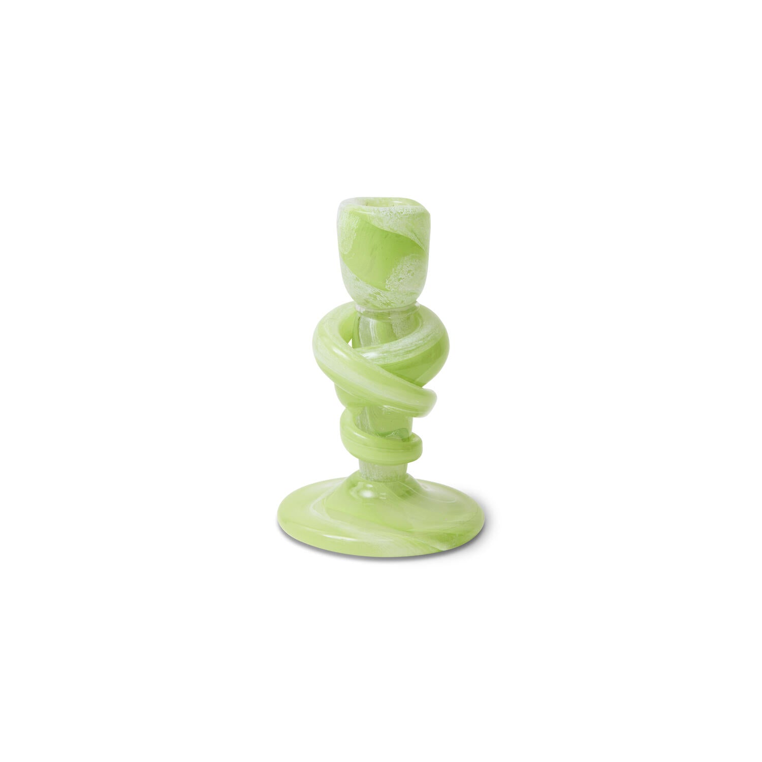 Knotted lysestage, grøn - medium
