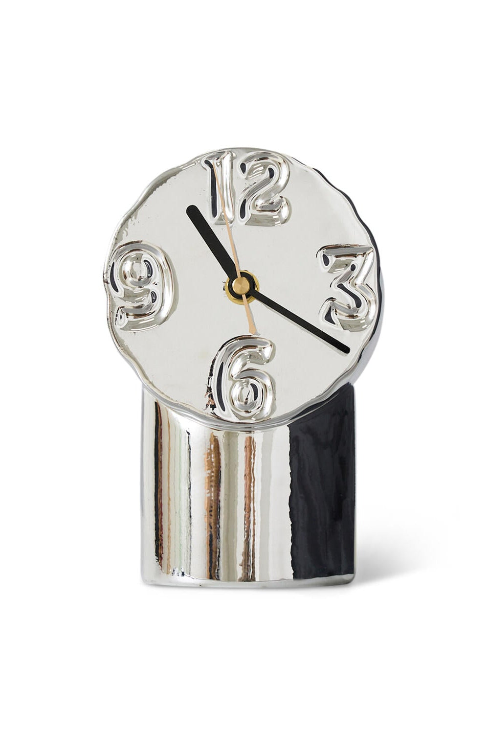 Retro keramisk bordur - chrome