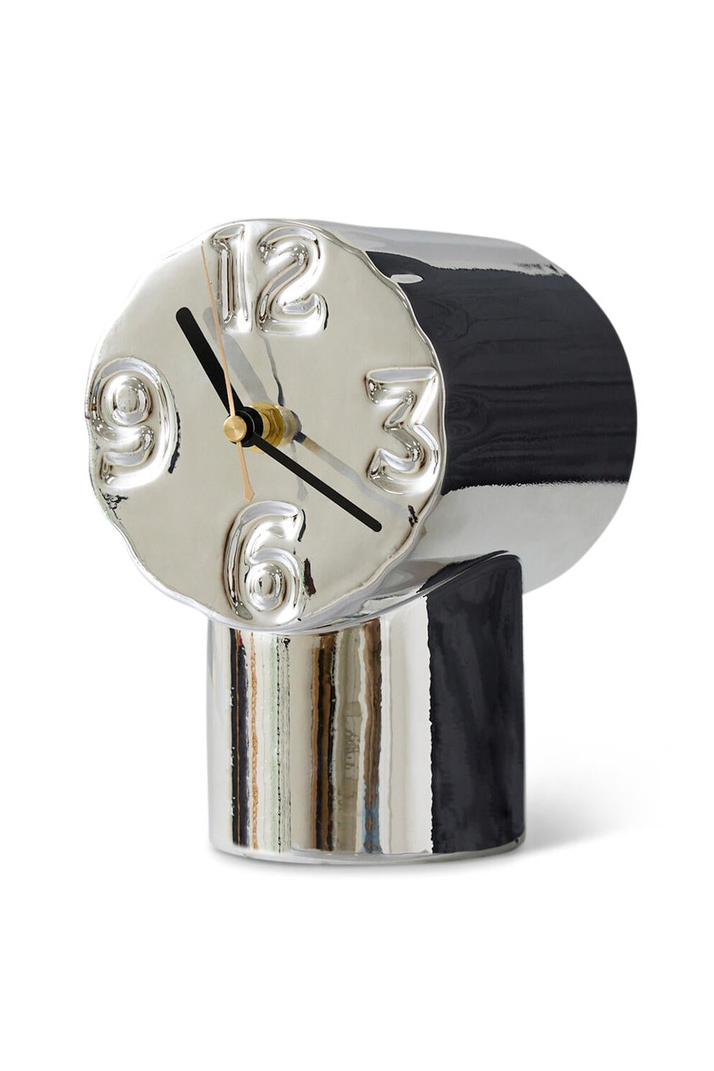 Retro keramisk bordur - chrome