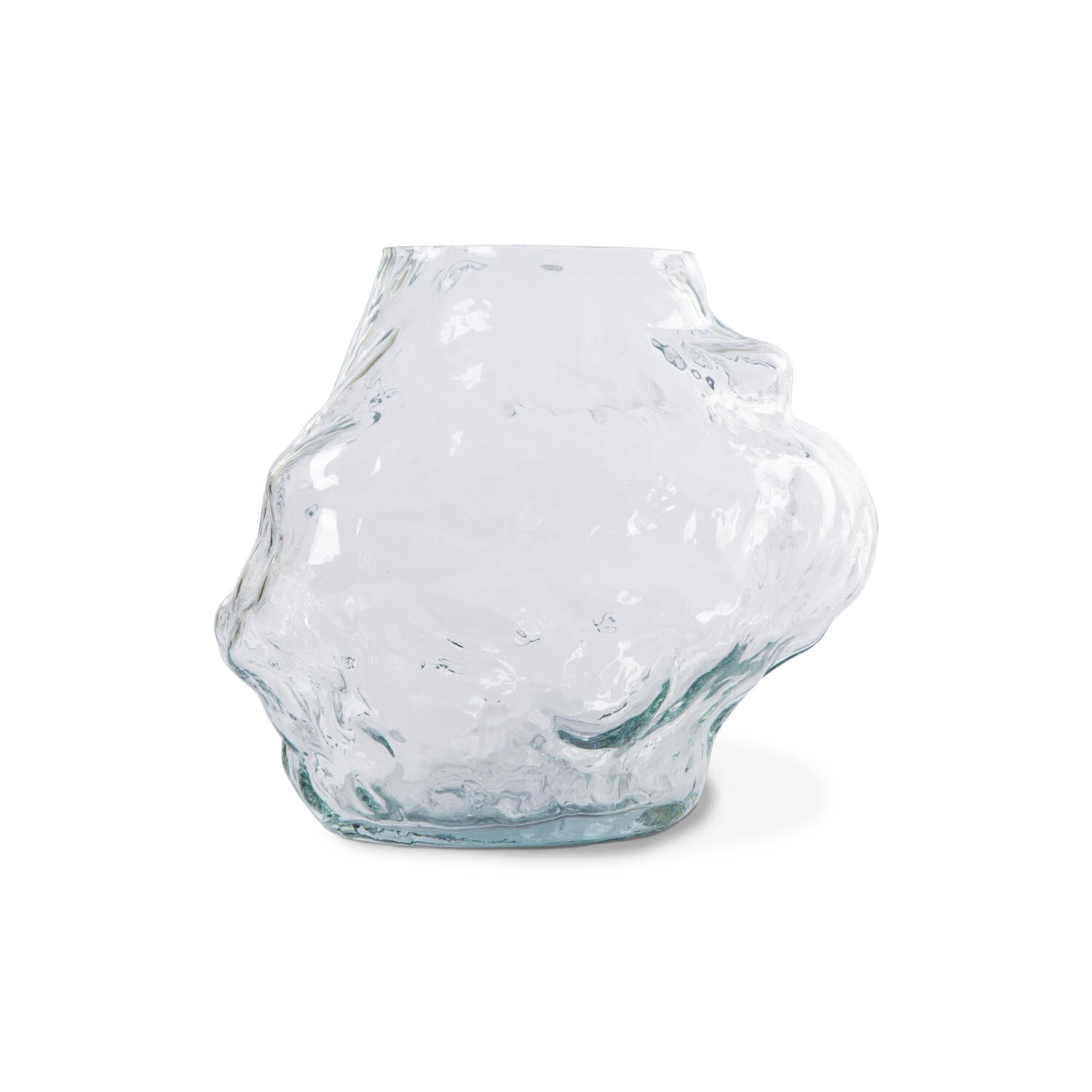 Cloud vase, klar - H24,5 cm