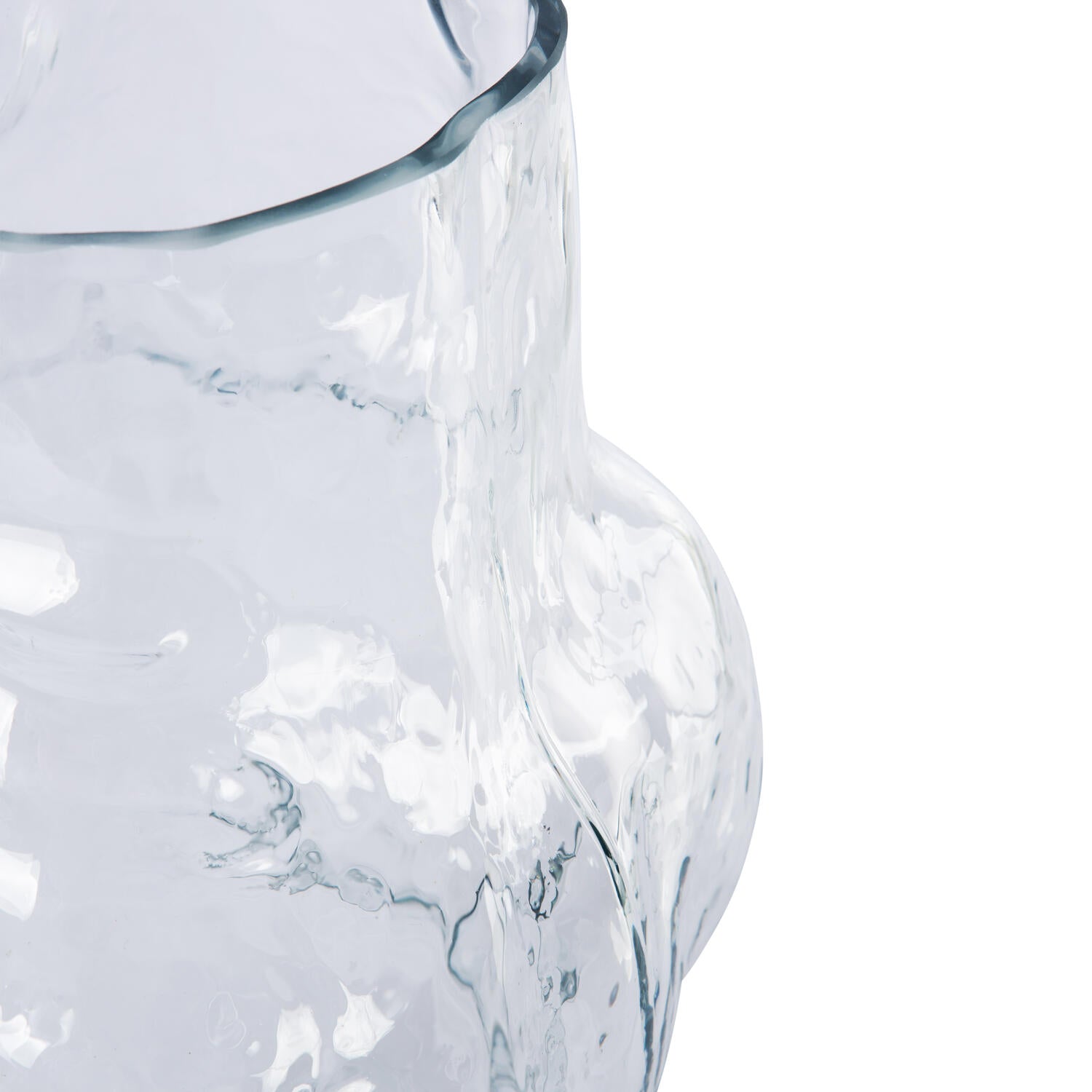 Cloud vase, klar - H36 cm