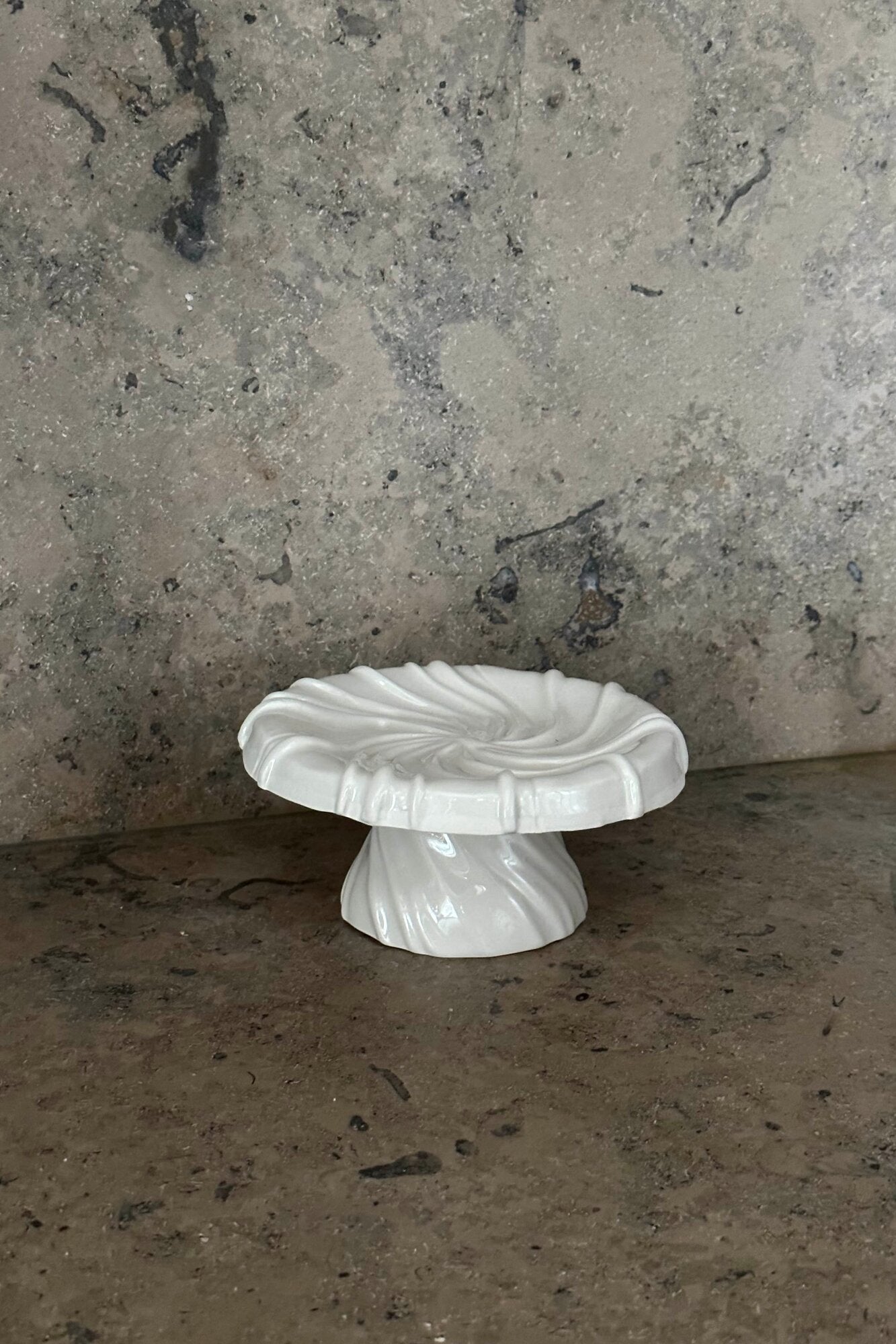 Tallerkenfad, Ø17,5 cm - Hvid