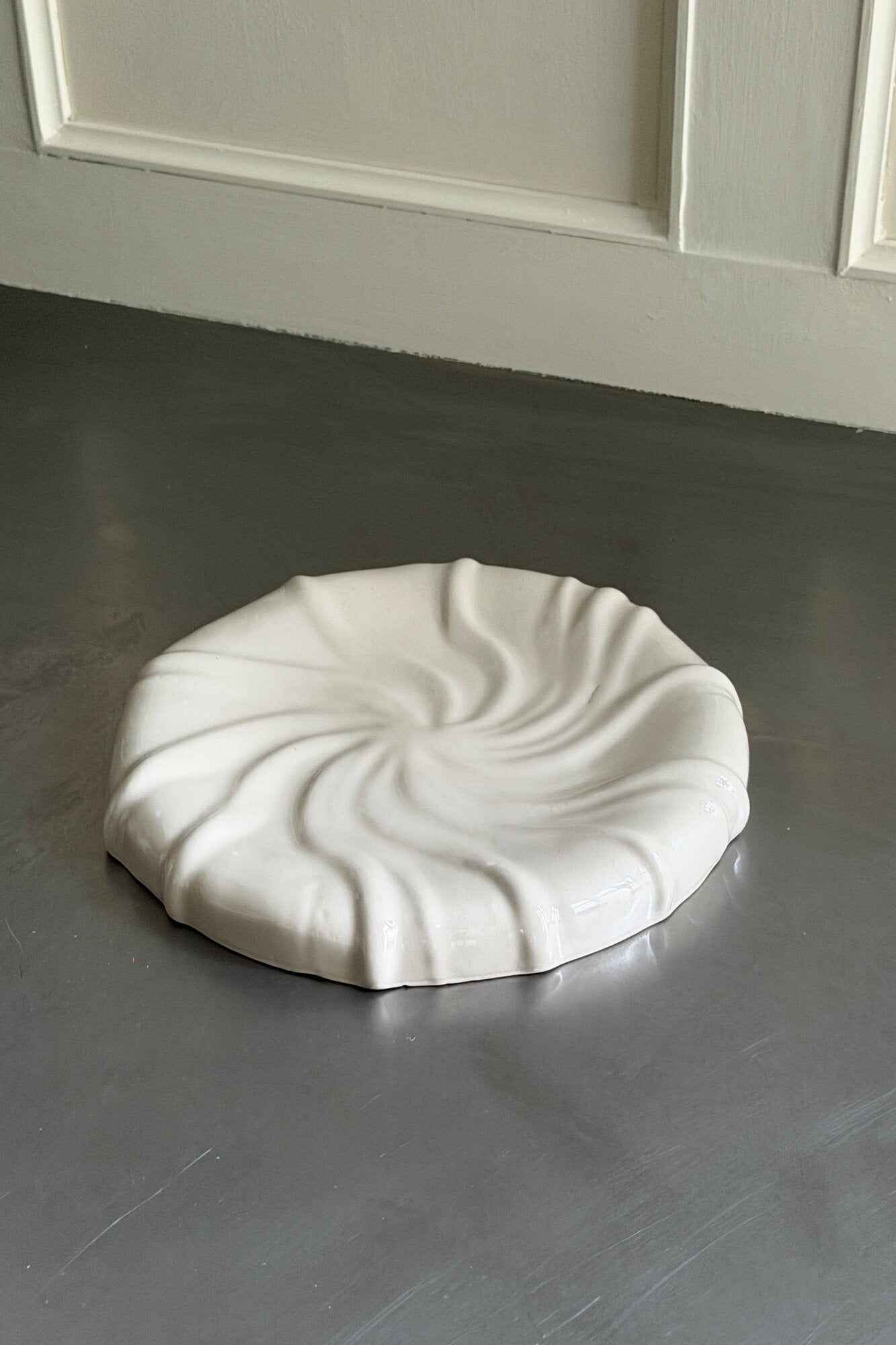 Tidevandstallerken, Ø17,5 cm - Beige