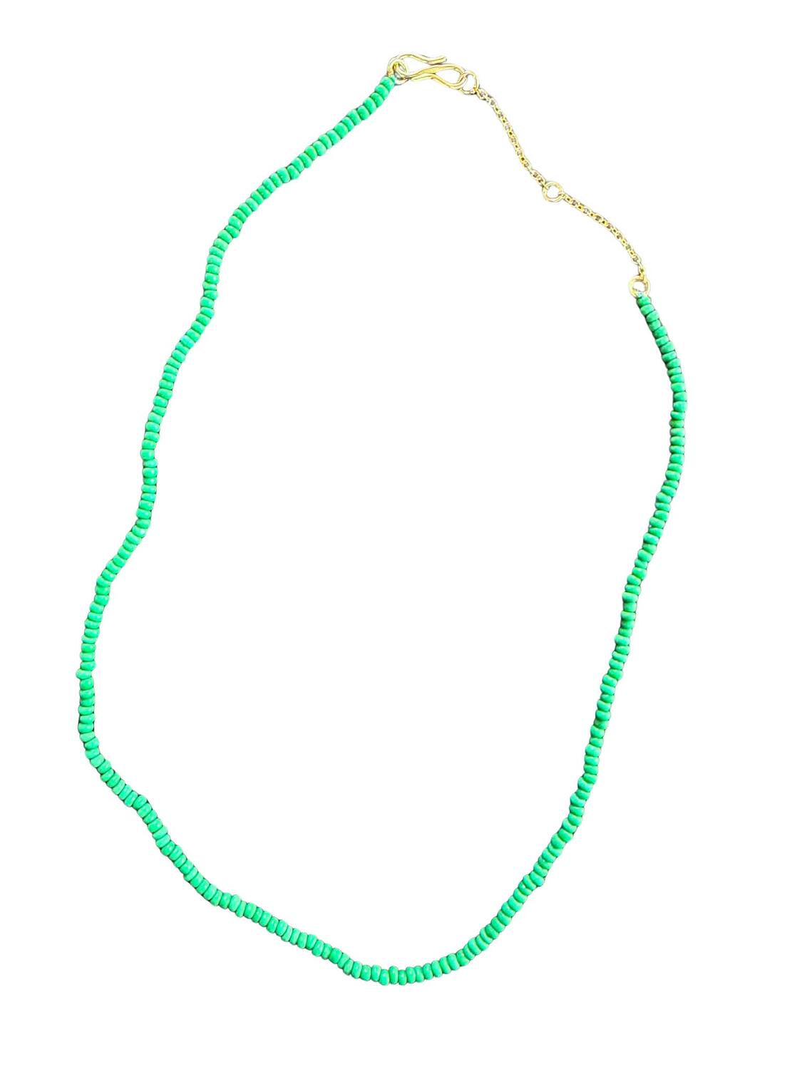 Kala perlehalskæde - Green
