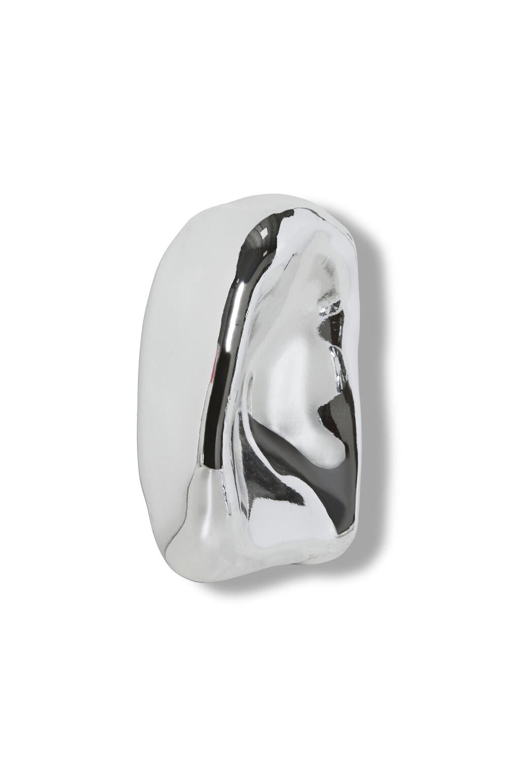 Glas vægskulptur no. 1 - Chrome