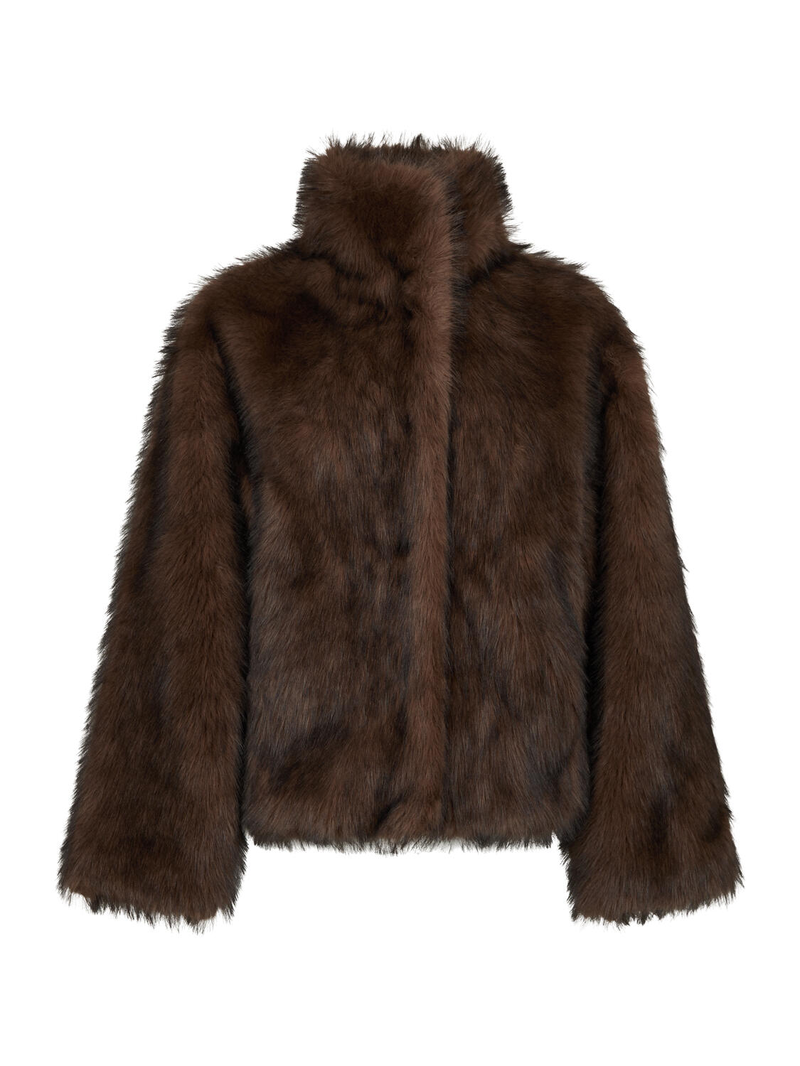 Belise Faux Fur vinterjakke - brun
