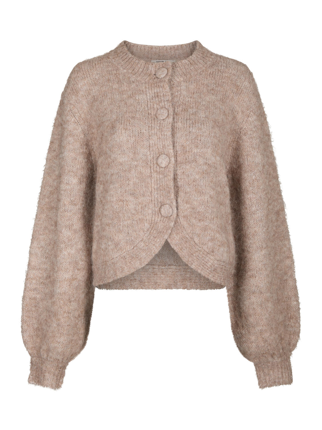 Tirena Fluff Cardigan - Beige Melange