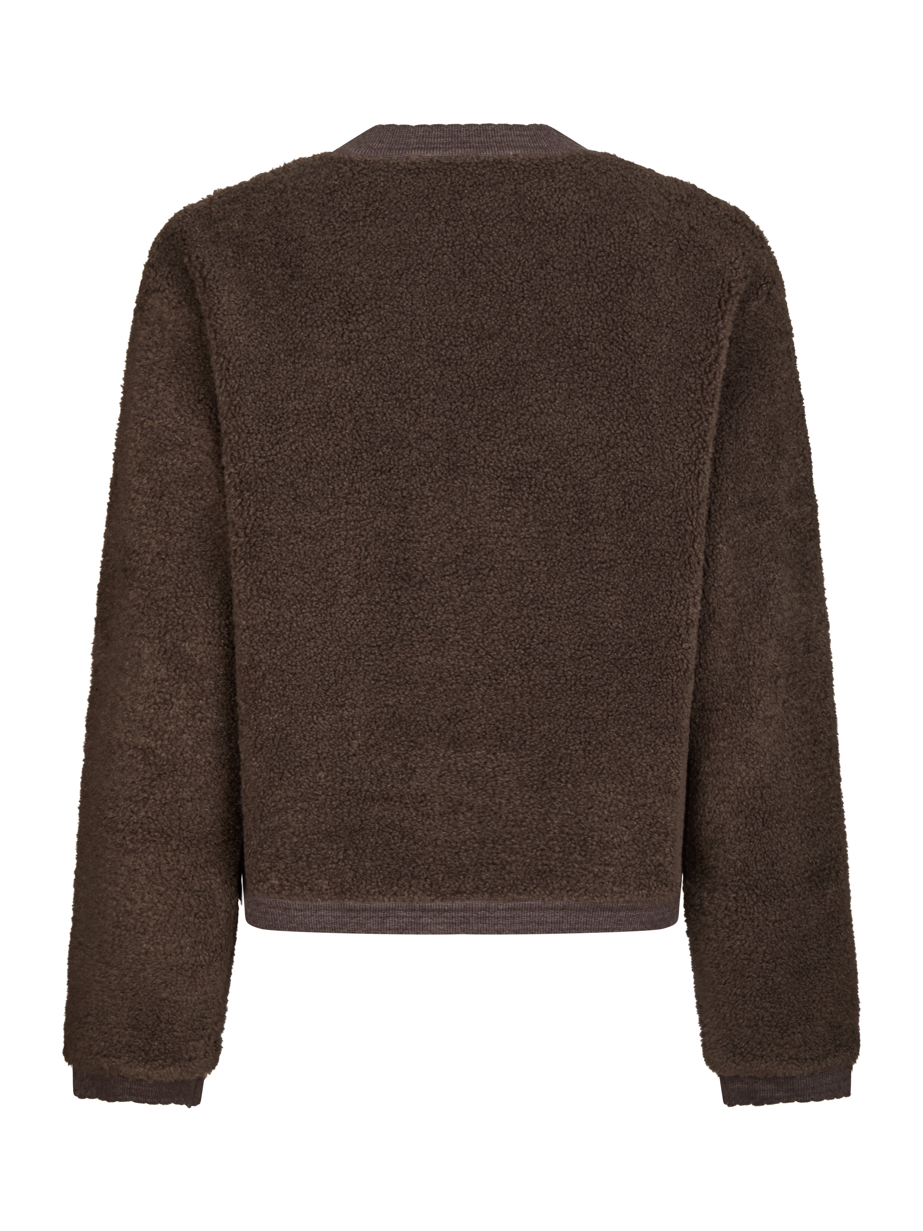 Mimo Fluffy Knit cardigan - Iron