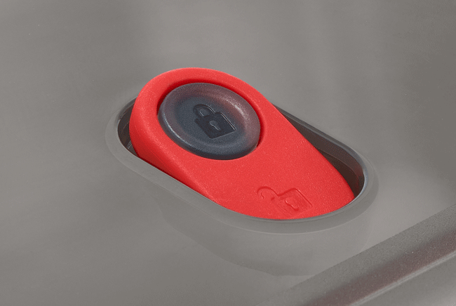 Stål 3-i-1 madkasse, large -  950 ml.