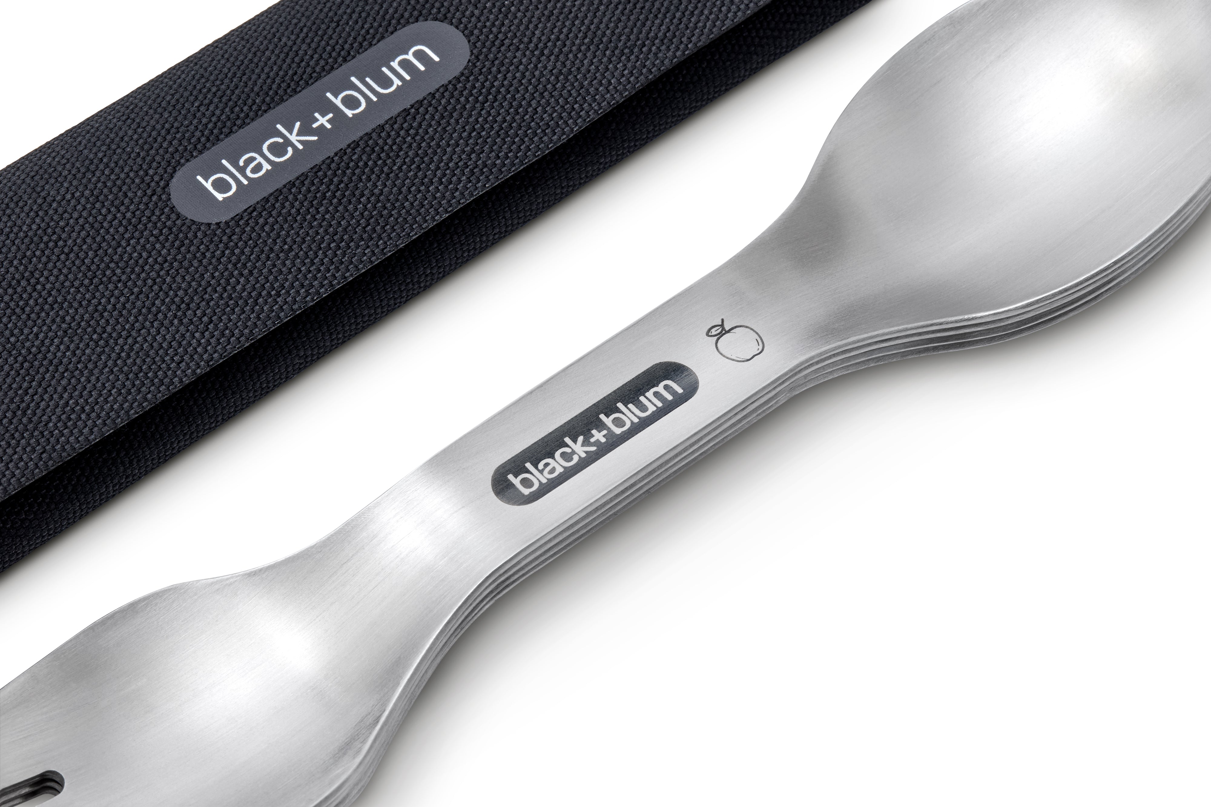 Sporksæt, rustfrit stål - 4 stk.