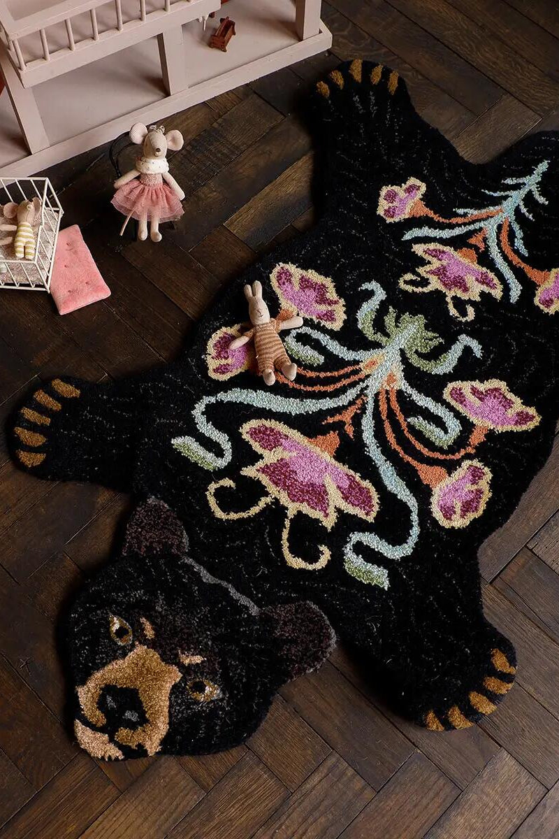 Blooming Bear tæppe - Small