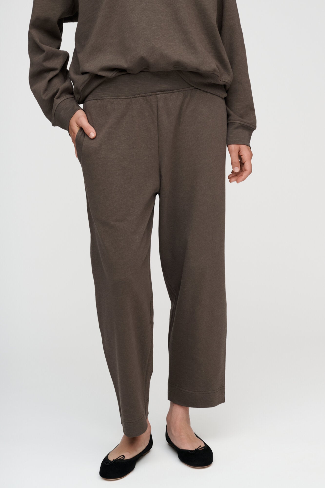 Buddha sweatpants - Stone Brown