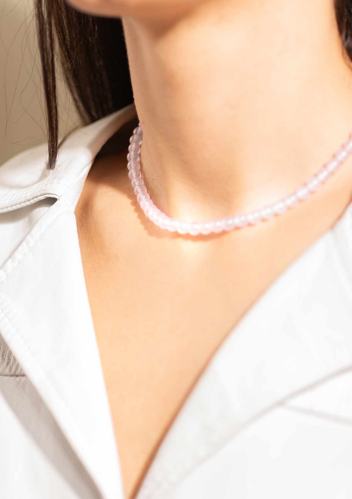 Candy Coral halskæde, S - Lavender