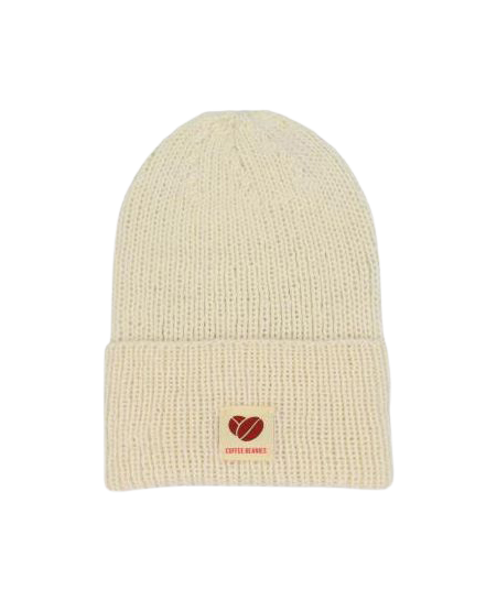 Sky Beanie strikhue - Off White